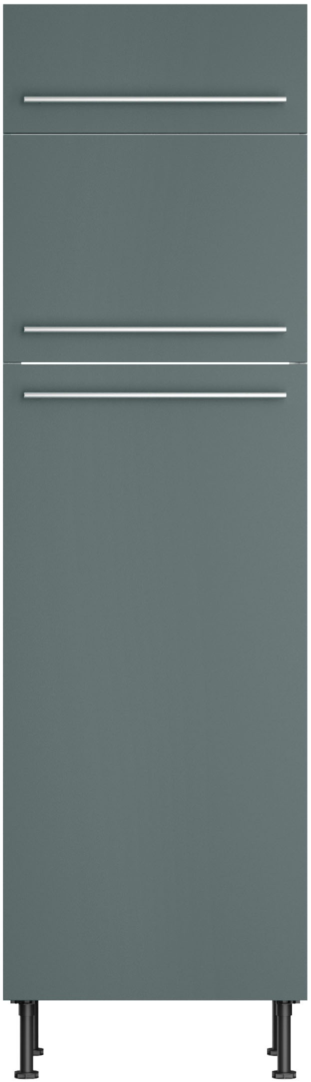 KOCHSTATION Kühlumbauschrank "KS-Bern2" Breite 60 cm, Höhe 211,8 cm, 1 Klappe, 2Türen