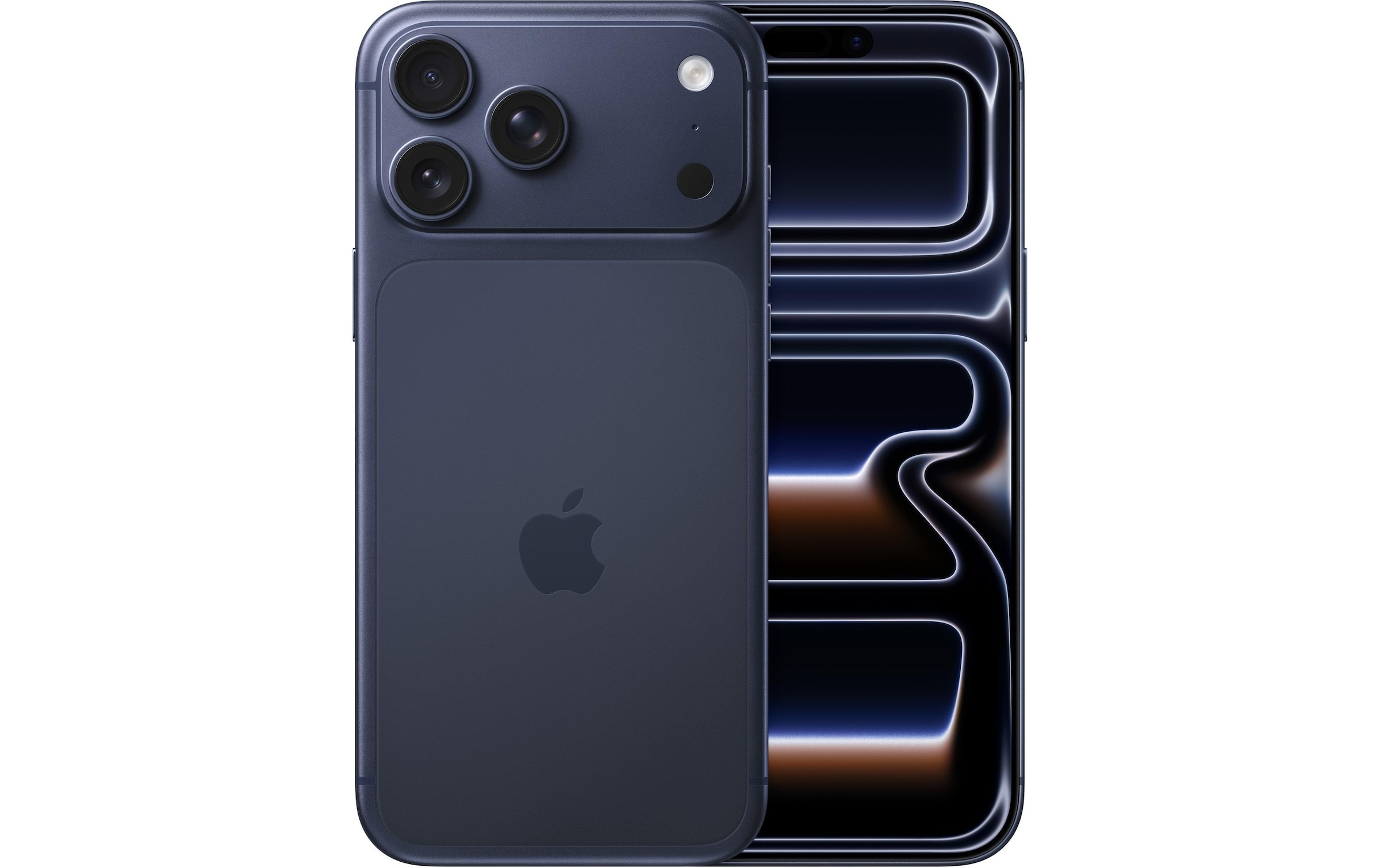 Image of Apple Smartphone "iPhone 17 Pro Max" Blau Induktionsladung
