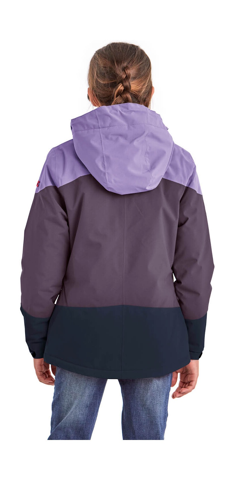 Killtec Outdoorjacke »KOW 195 GRLS JCKT«, Wasserdichte Winterjacke mit Colourblock, verstellbaren Details