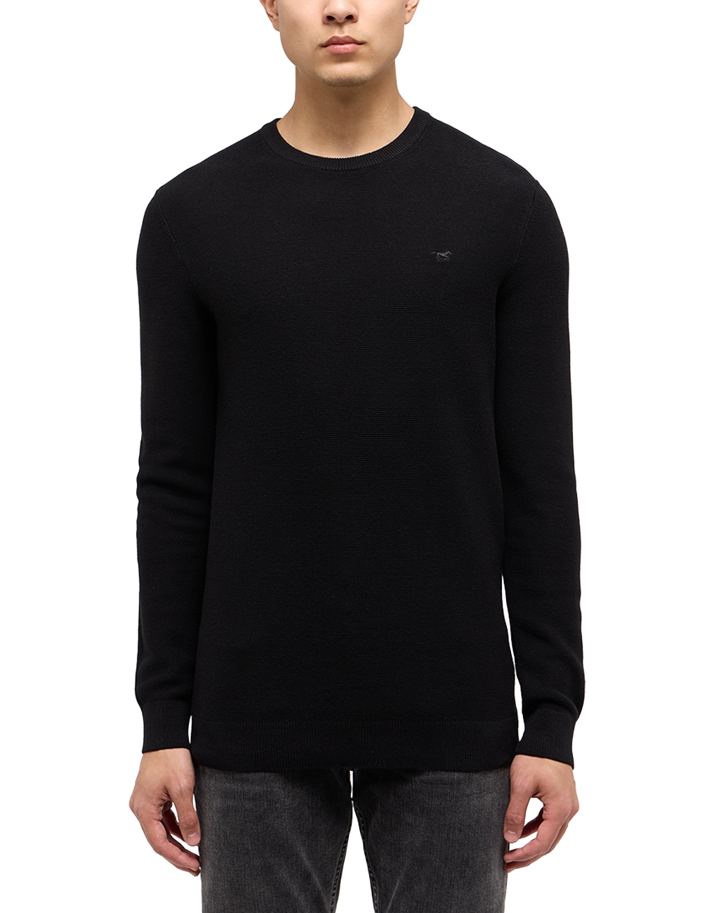 Image of MUSTANG Sweatshirt "Style Elliot", mit Logo Stickerei