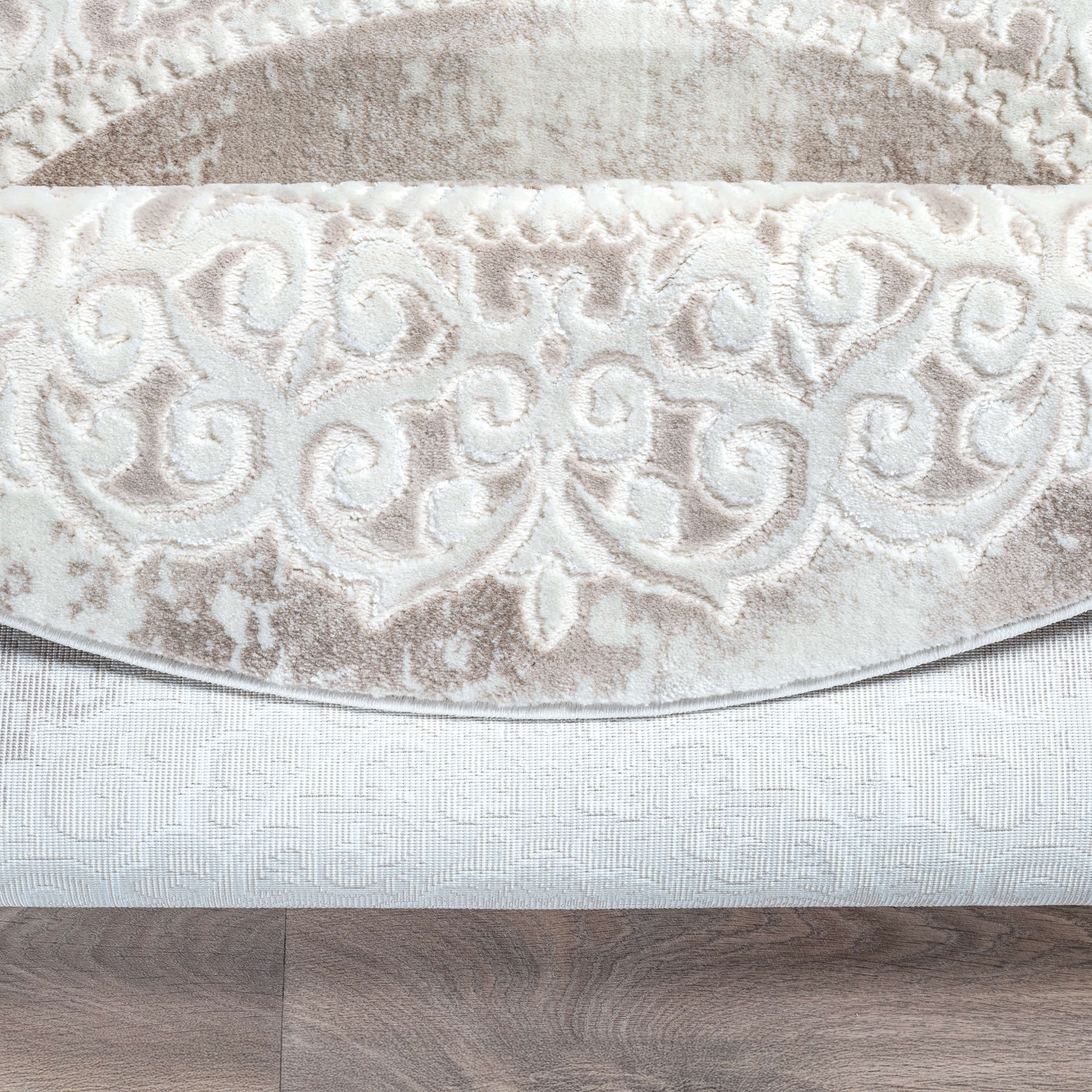 Sanat Teppich »Harmony 3205 , auch als Läufer« rund 12 mm Höhe Wohnzimmer, Kurzflor, modern,  Orient Optik, Schlafzimmer