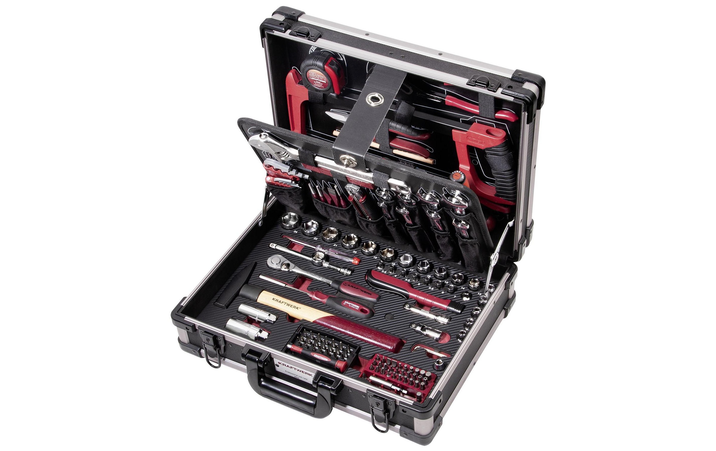 Image of Kraftwerk Werkzeugset »3946,1 Aluminium«, (151 St.) bei Ackermann Versand Schweiz