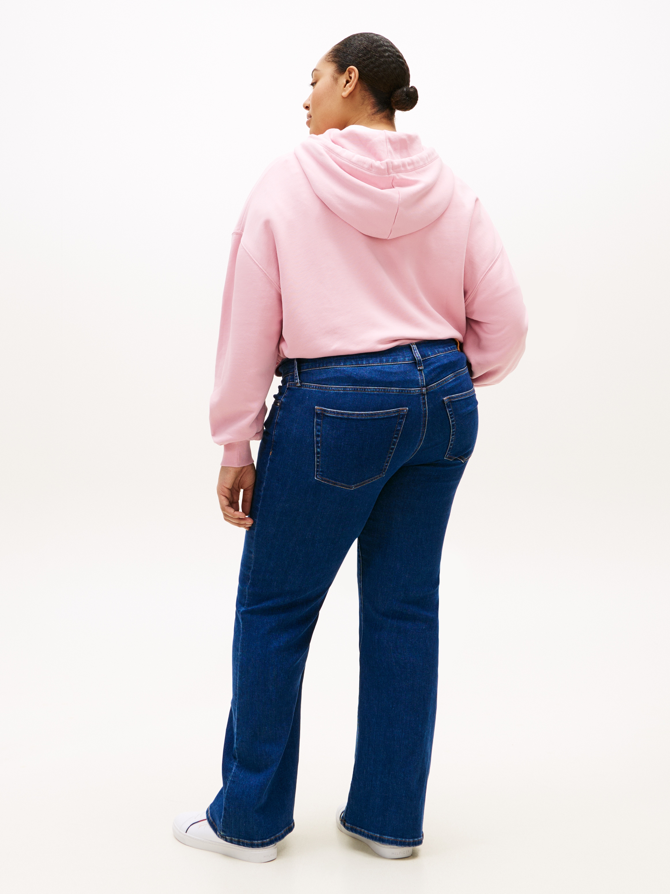 Tommy Hilfiger Curve Jeans large »CRV DNM EMI FLARE RW« en grandes tailles, forme évasée