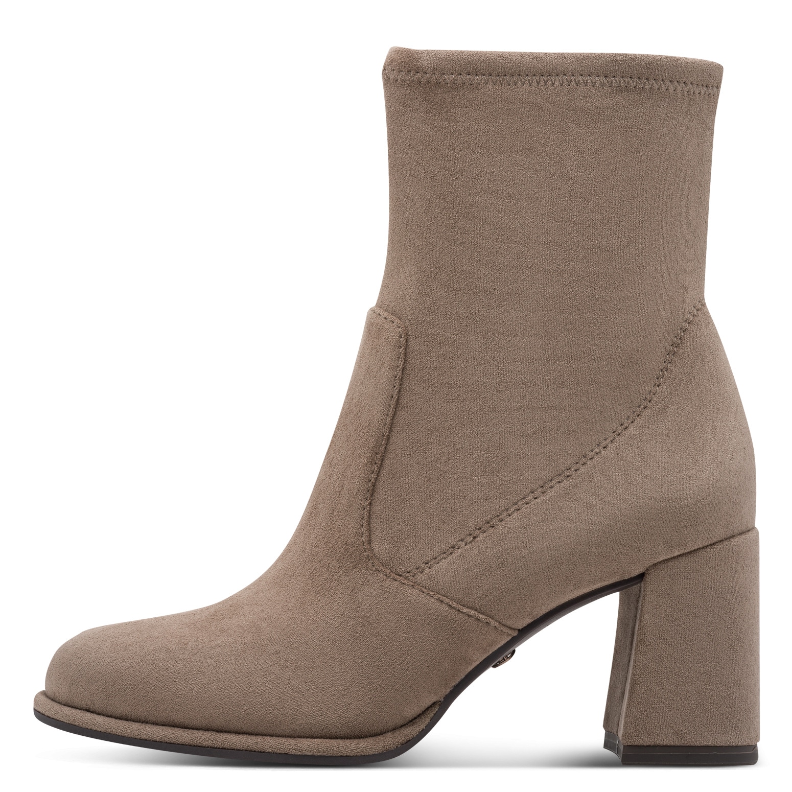 Tamaris Bottines  Blockabsatz, Businessstiefelette in veganer Verarbeitung