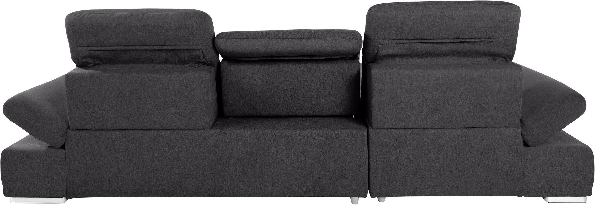 COTTA Ecksofa »Holiday L-Form mit Sitztiefen-, Armteil- und Kopfteilverstellung«, wahlweise mit Bettfunktion & Bettkasten