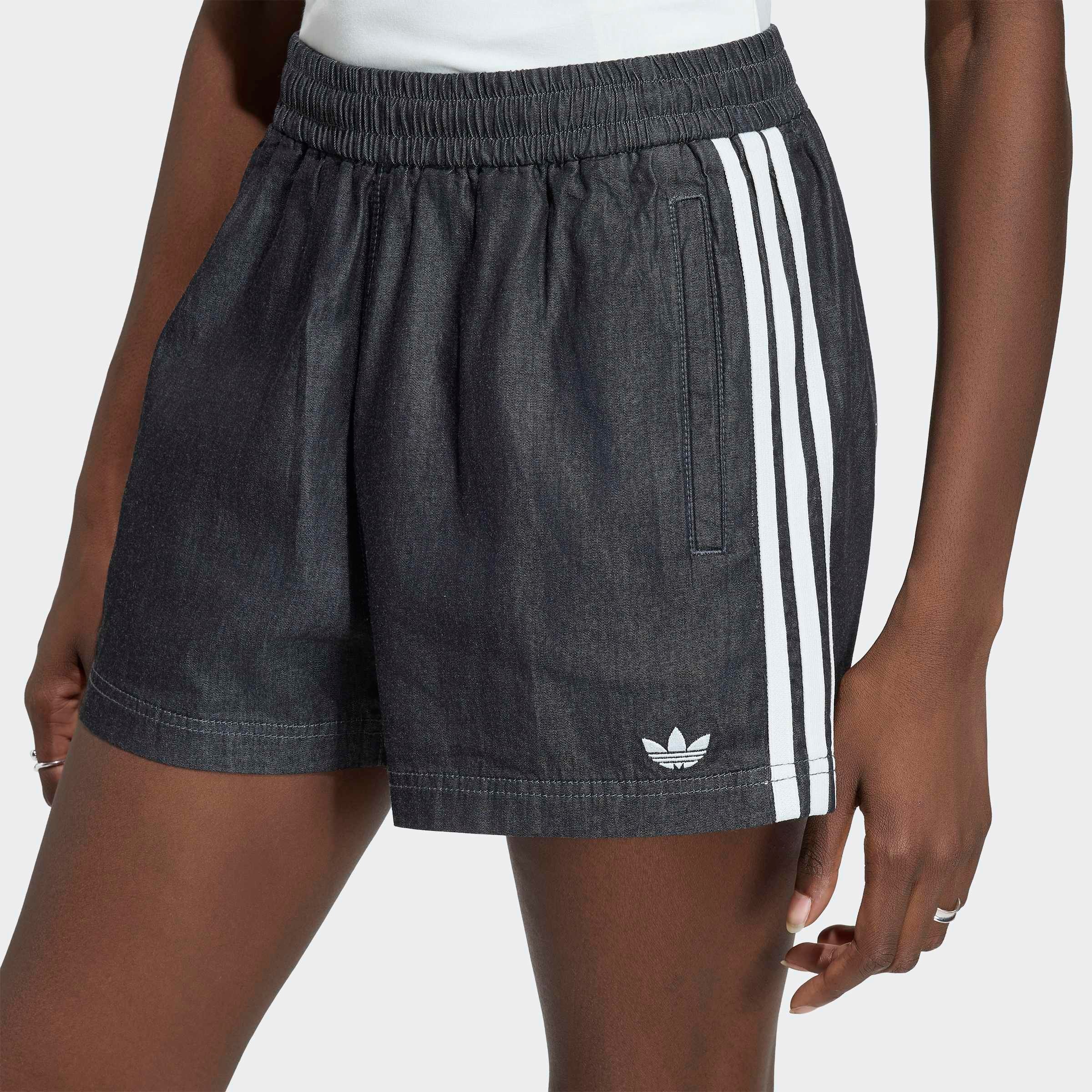 Image of adidas Originals Shorts "ADIDAS ORIGINALS SUMMER GLOW DENIM JORTS" DENIM Shorts