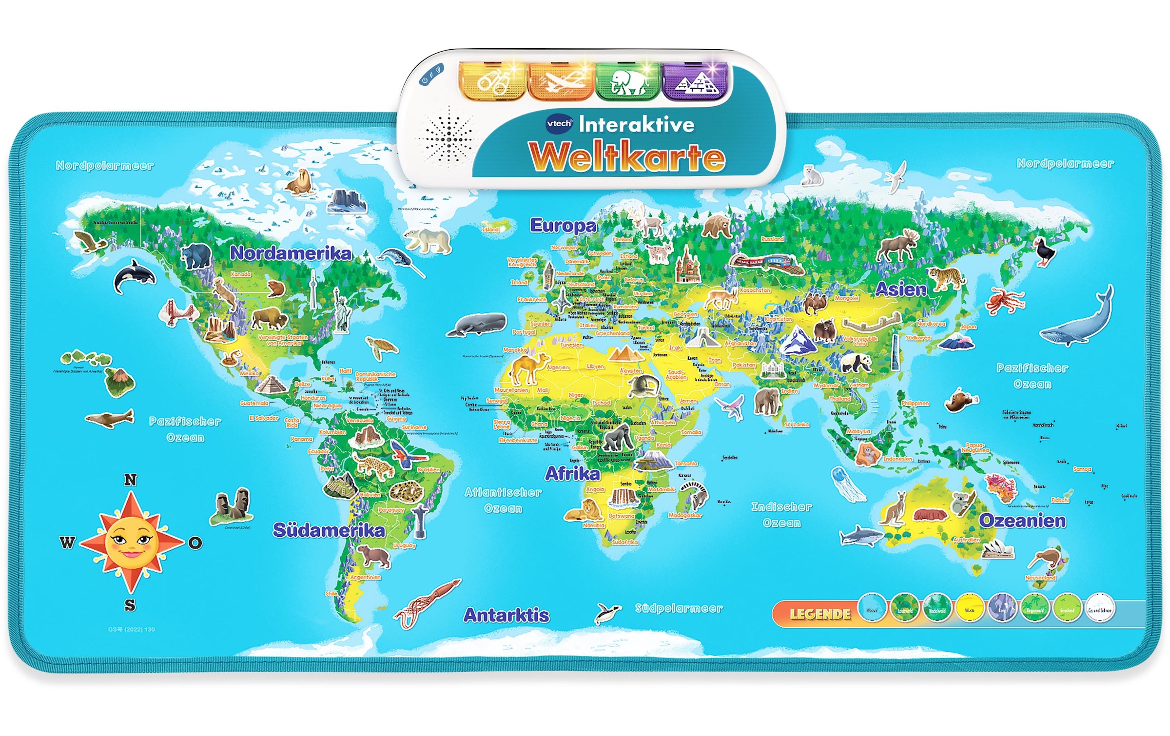 Lernspielzeug »Weltkarte«