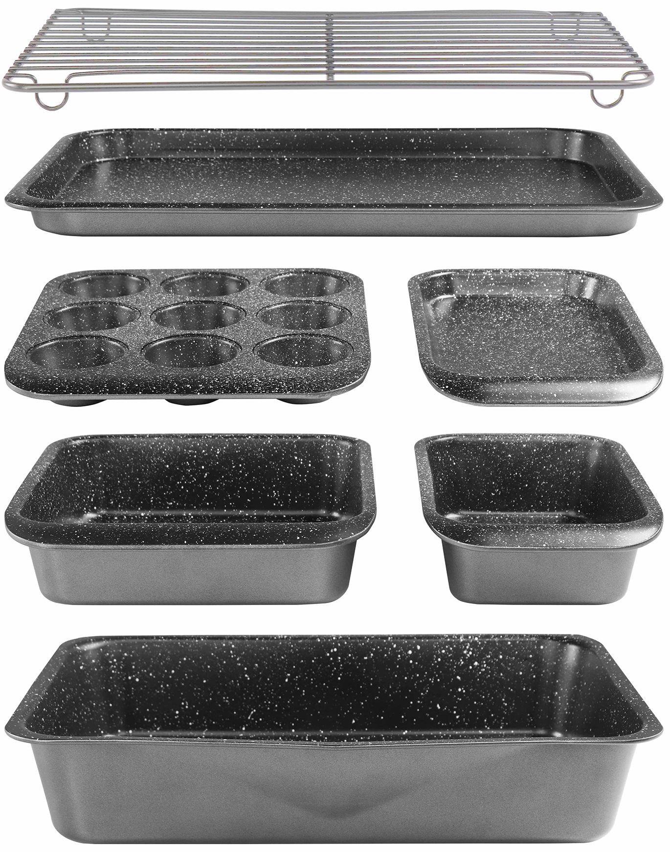Image of STONELINE Backform, (Set, 7 St.), mit Antihaftbeschichtung bei Ackermann Versand Schweiz
