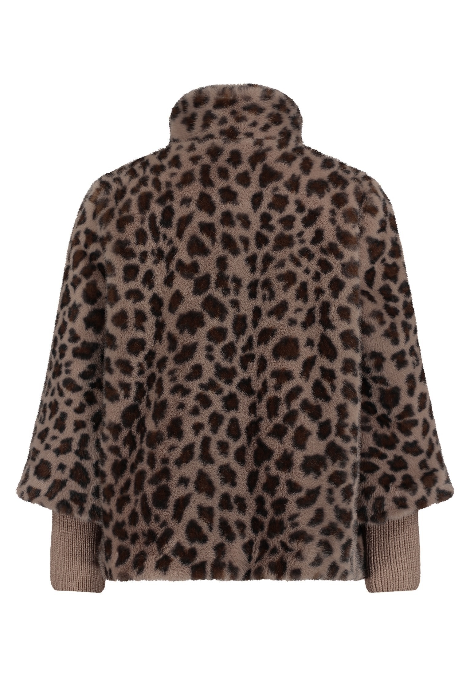 Betty Barclay Veste en peluche avec motif léopard