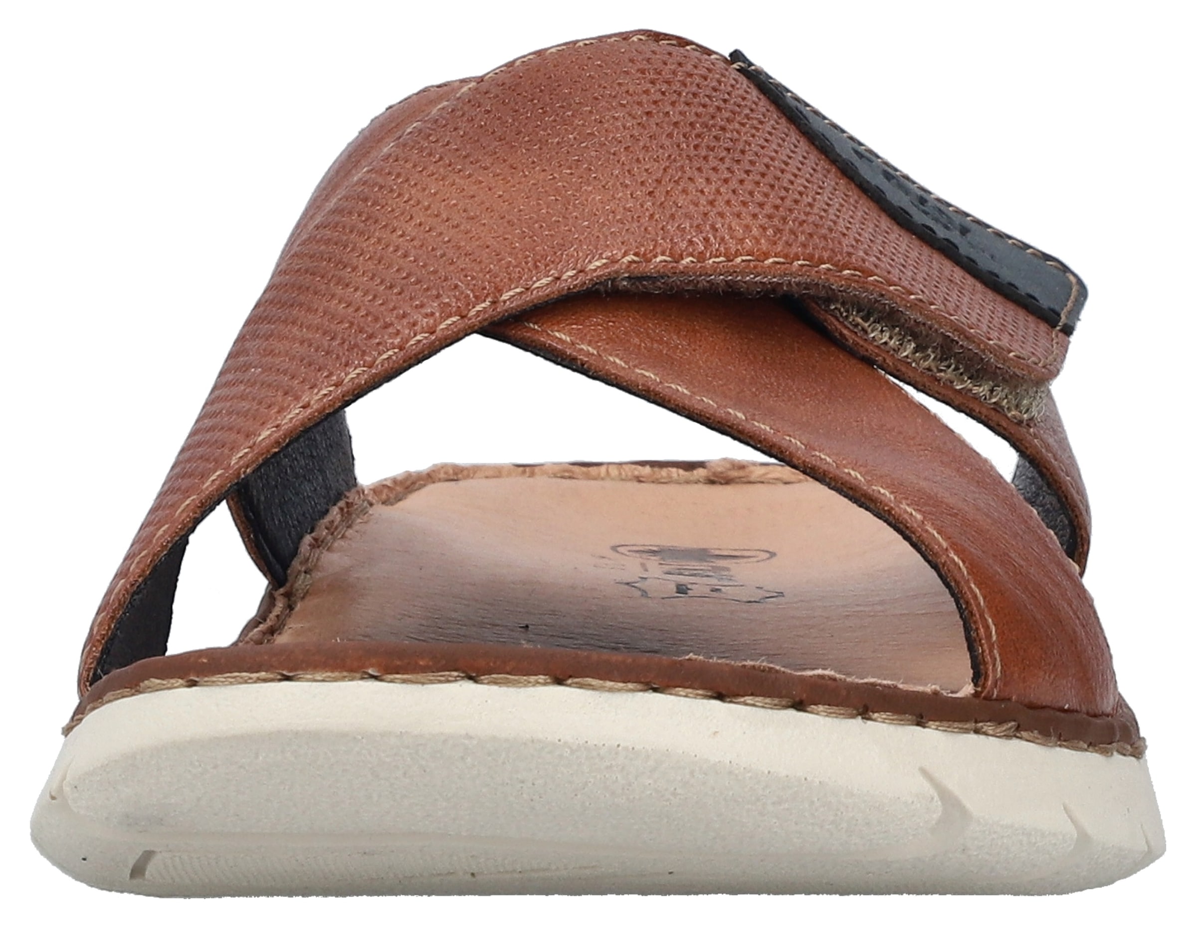 Rieker Pantolette  , chaussure d'été, mule, chaussure à scratch, avec lanière à scratch