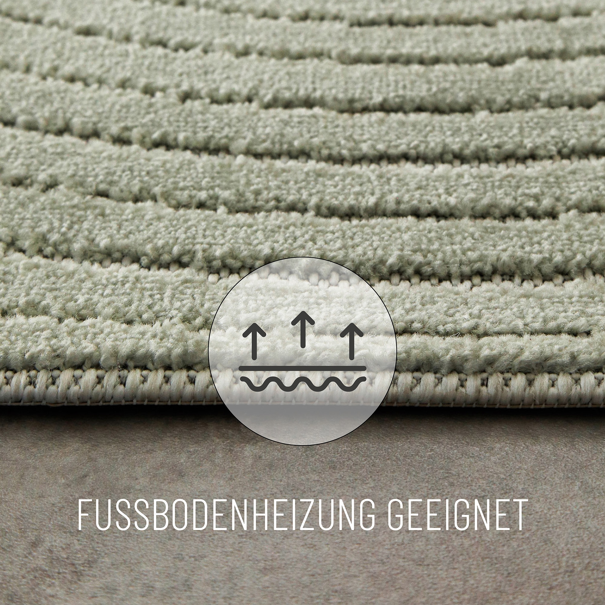 Wecon home Outdoorteppich »Bacalar«, rechteckig, 5 mm Höhe, Innen & Aussen, robust, pflegeleicht, 3D-Optik, wetterfest, waschbar