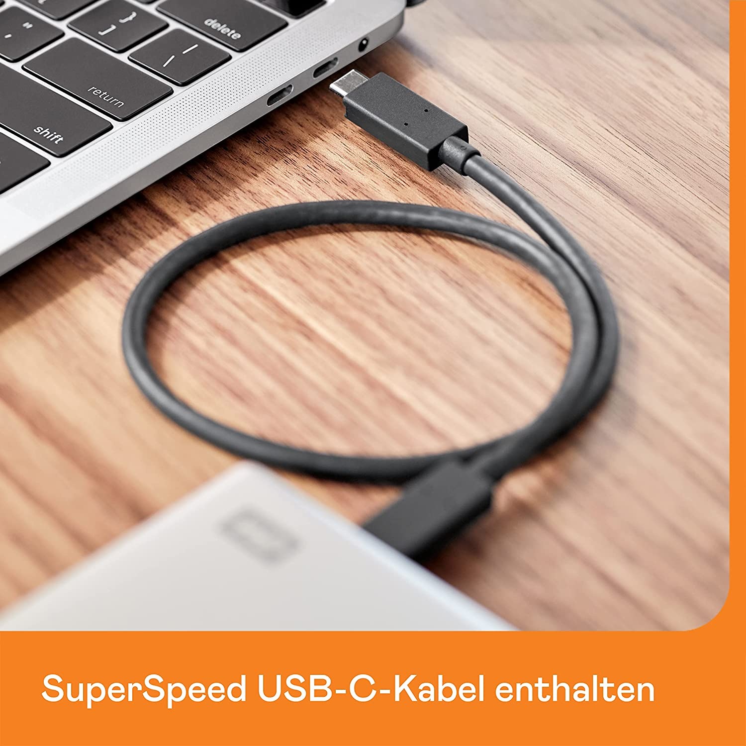 Western Digital externe HDD-Festplatte »WD My Passport Ultra«, Anschluss USB-C