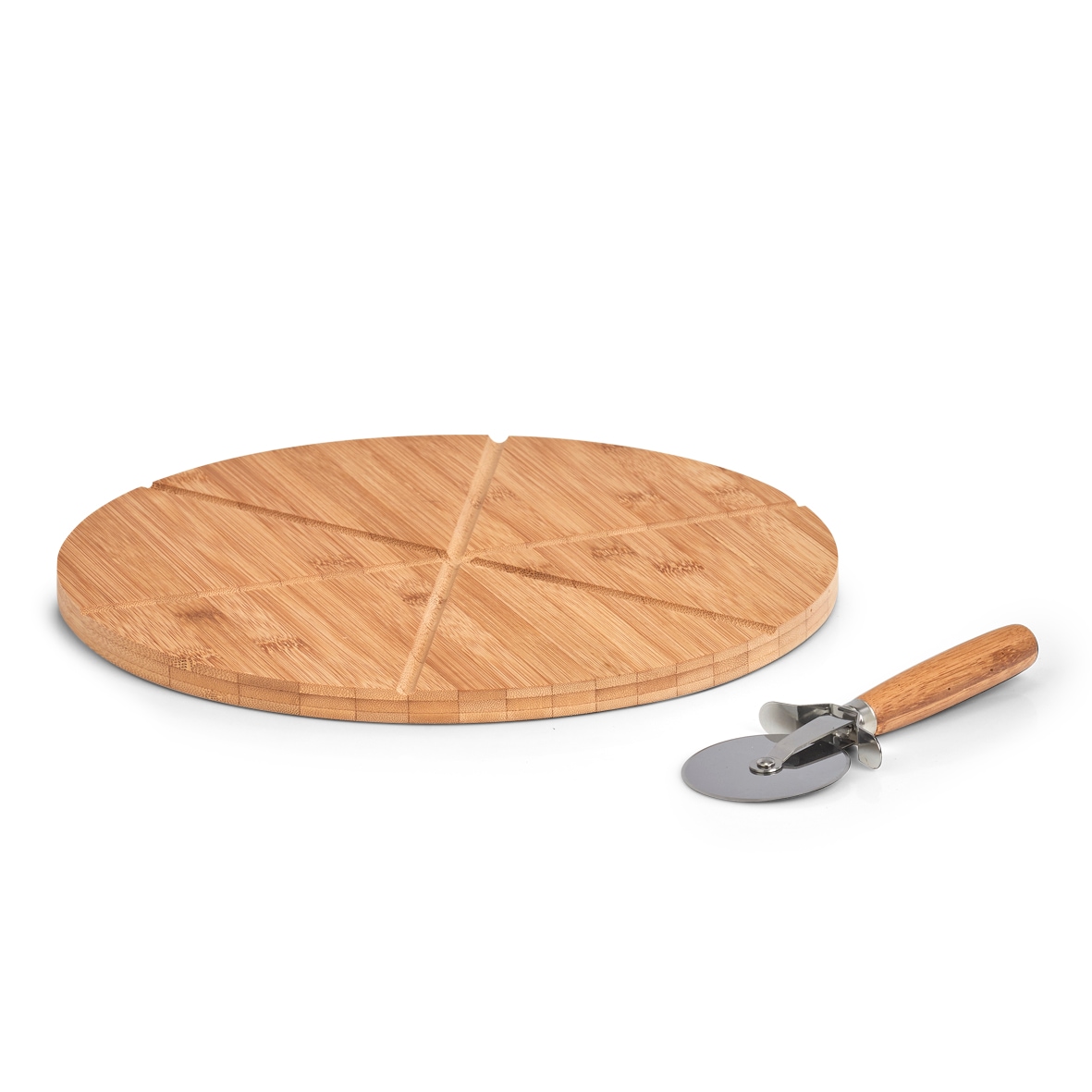 Image of Zeller Present Pizzaschneidebrett inkl. Pizzaschneider