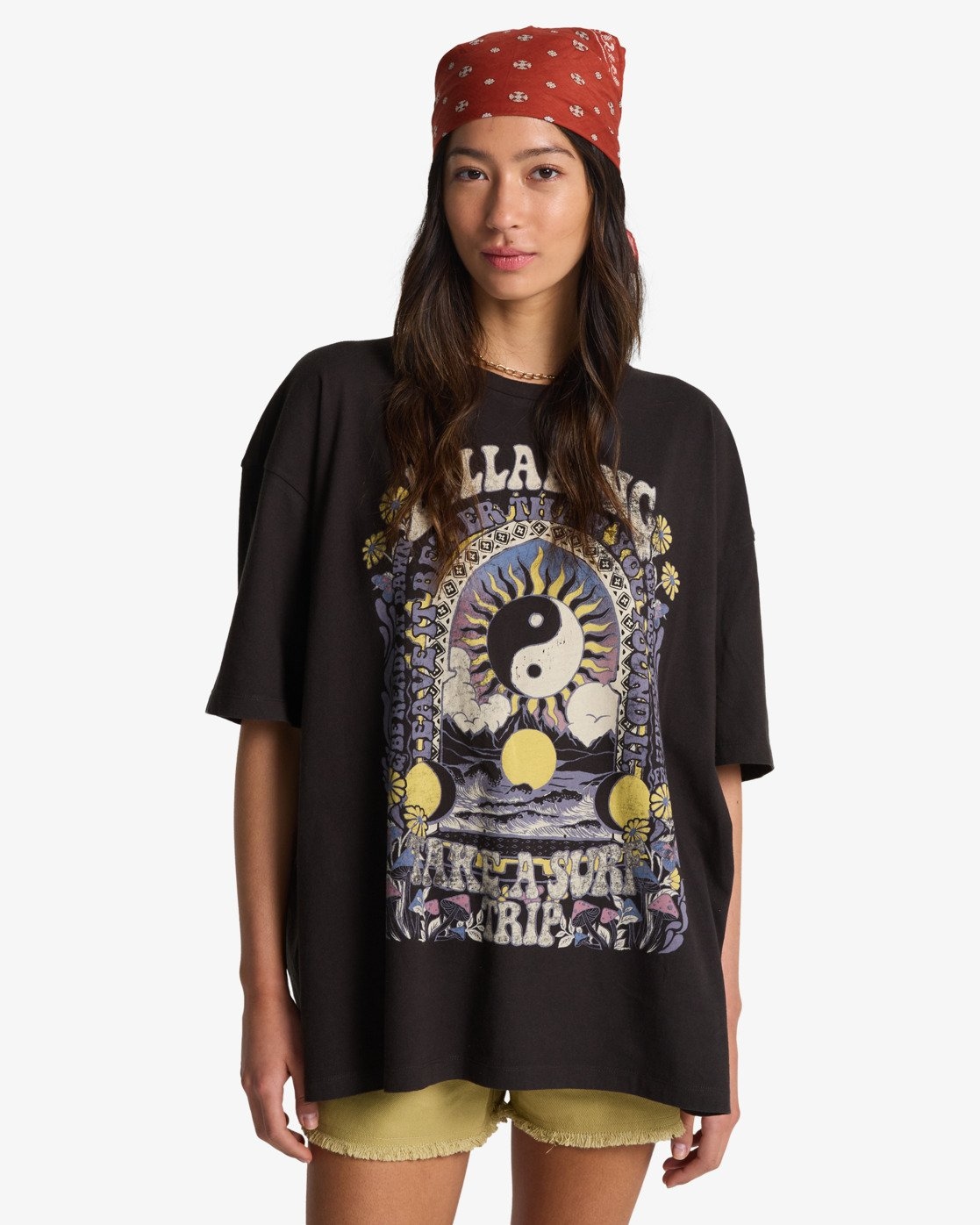Image of Billabong T-Shirt "SURF TRIP" sportlicher Stil, für Erwachsene, aus Baumwolle