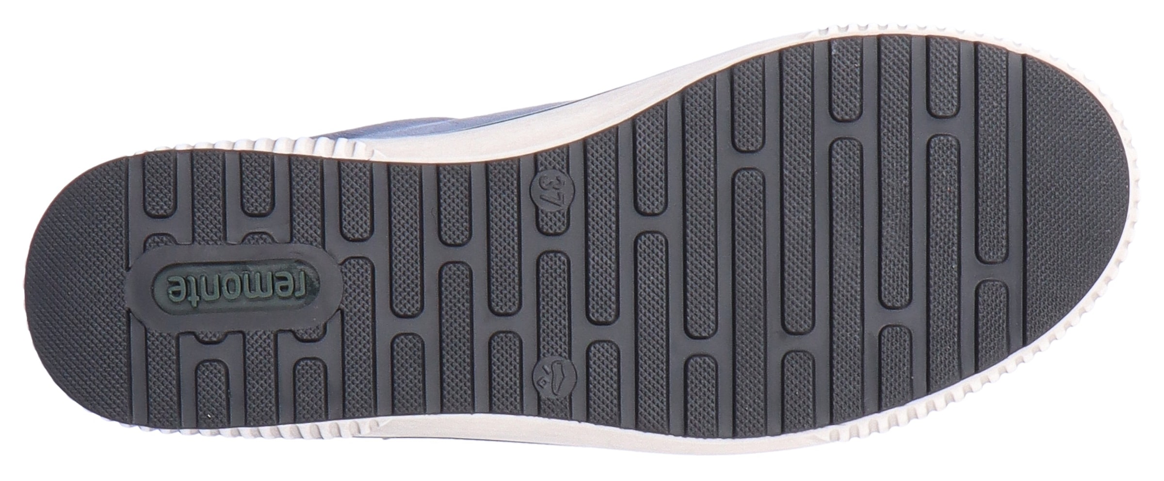 Remonte Plateausneaker, Freizeitschuh, Halbschuh, Schnürschuh mit Aussenreissverschluss