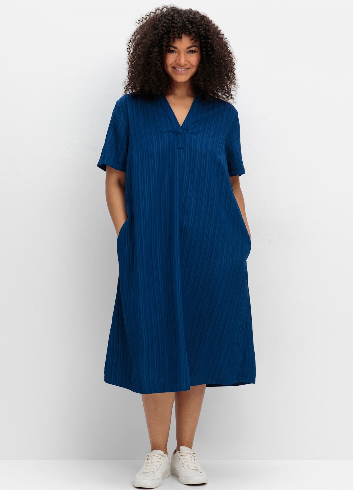 Image of Sheego Tunikakleid "Blusenkleid" Eingrifftaschen