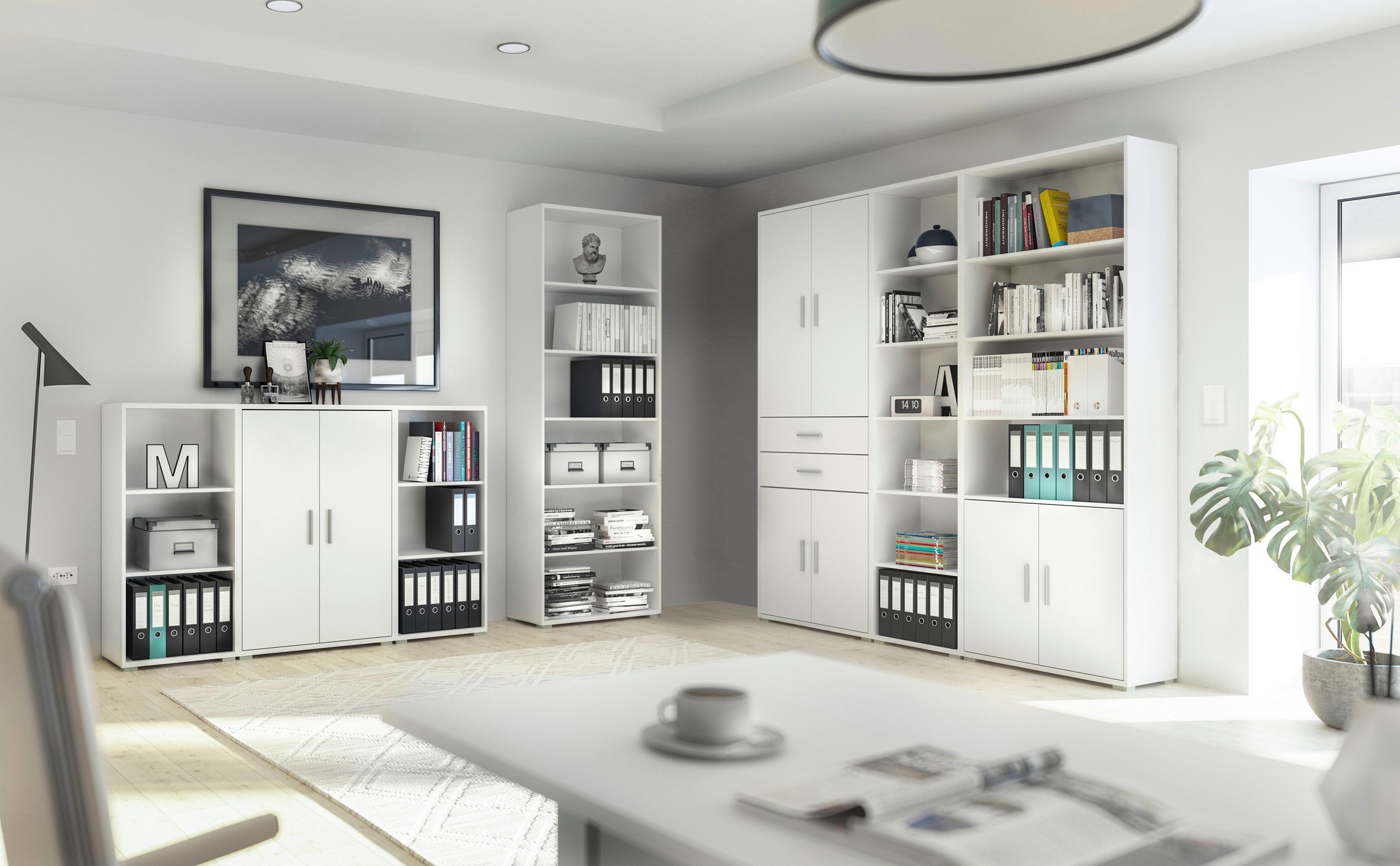 BEGA OFFICE Rollcontainer »Büro-Rollcontainer mit Schubladen, Rollcontainer Rollbar«