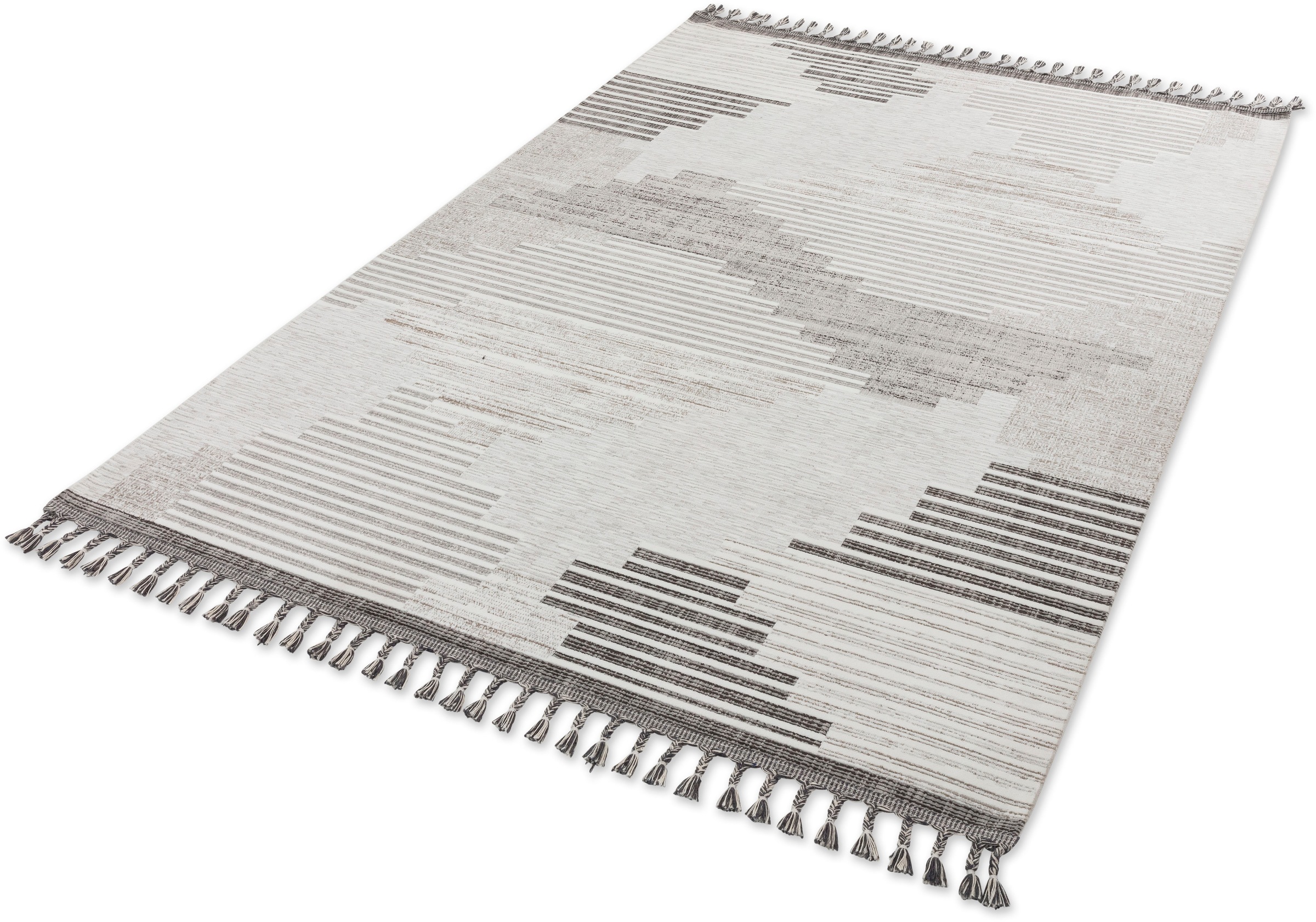 Image of ASTRA Teppich »Ravenna 6634 221«, rechteckig, 5 mm Höhe, eleganter Kurzflorteppich mit Fransen bei Ackermann Versand Schweiz