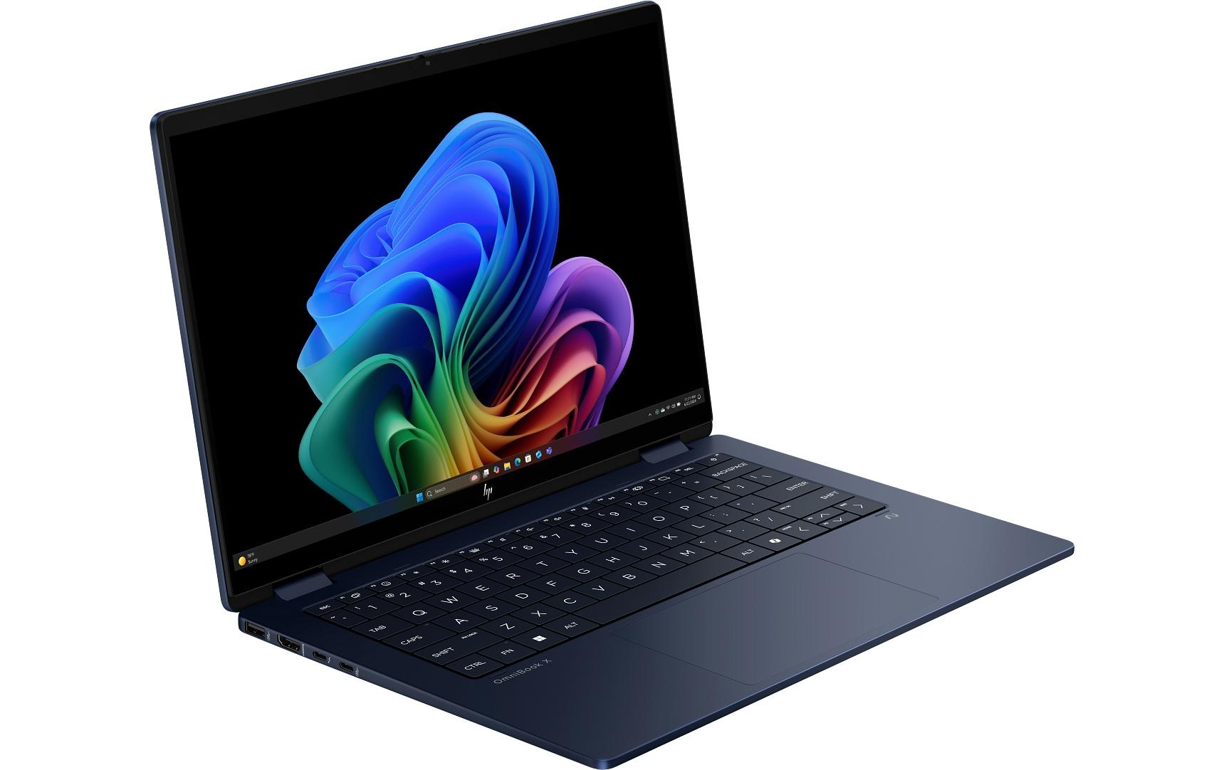 HP Notebook »Omnibook X Flip 14 Next Gen AI PC BN4J3EA«, / 14 Zoll, Intel, Core Ultra 5, Active Pen Support, Webcam