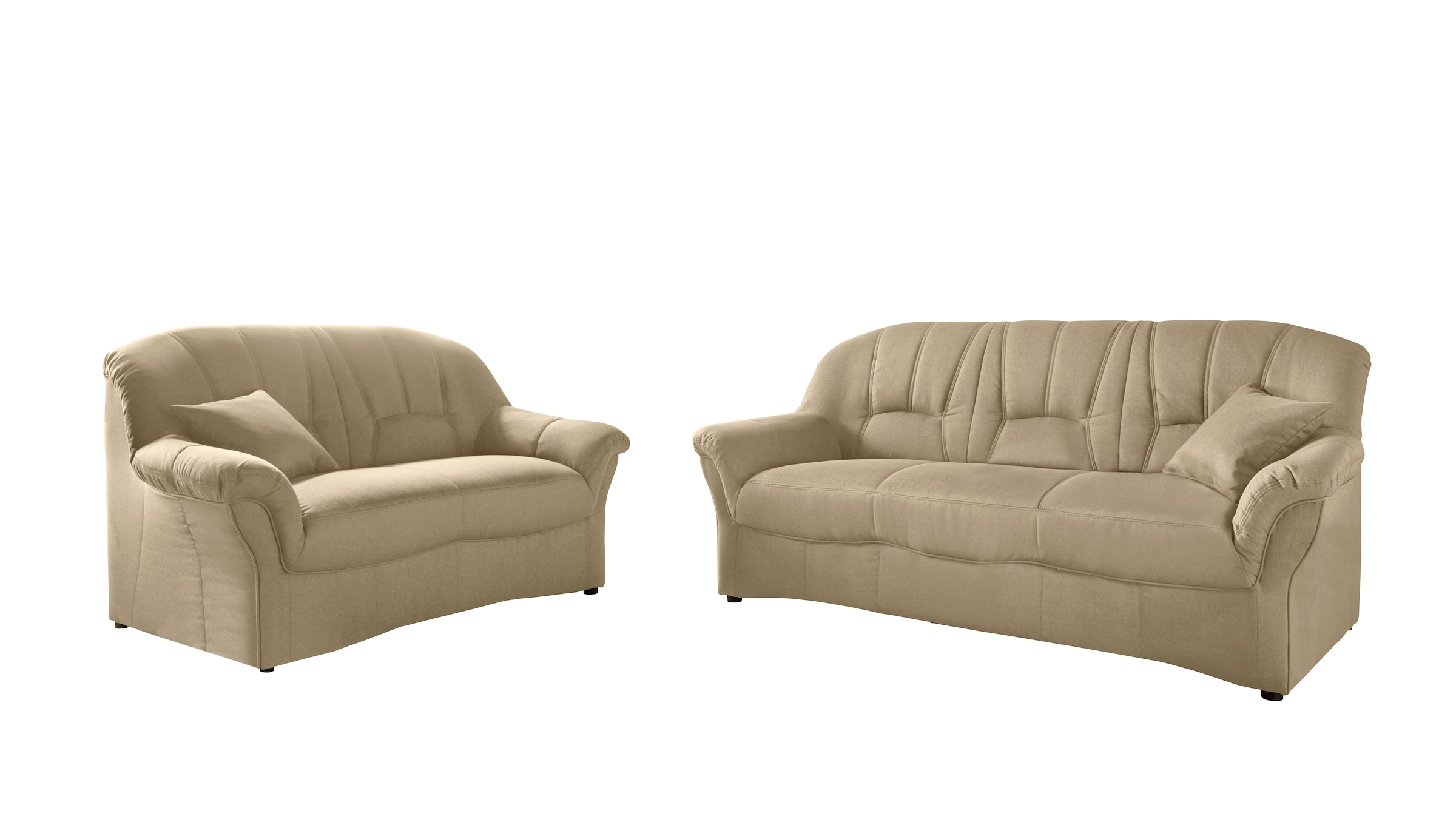 Image of DOMO collection Polstergarnitur "Bahia zeitlos & elegantes Sofa, bequem" Set, 3-Sitzer & 2-Sitzer-Set