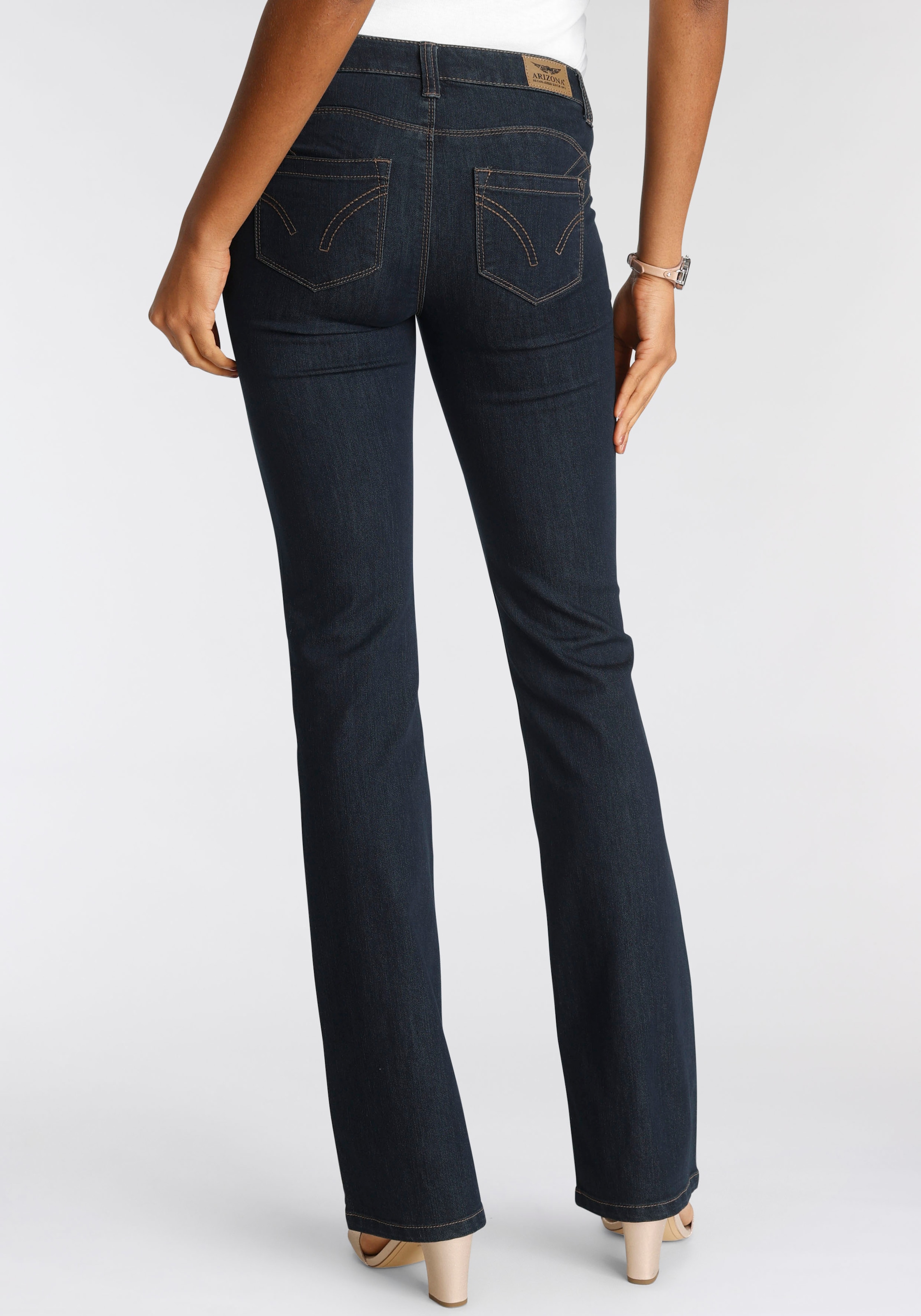 Bootcut-Jeans Arizona auf Waist Mid »Shaping«, versandkostenfrei