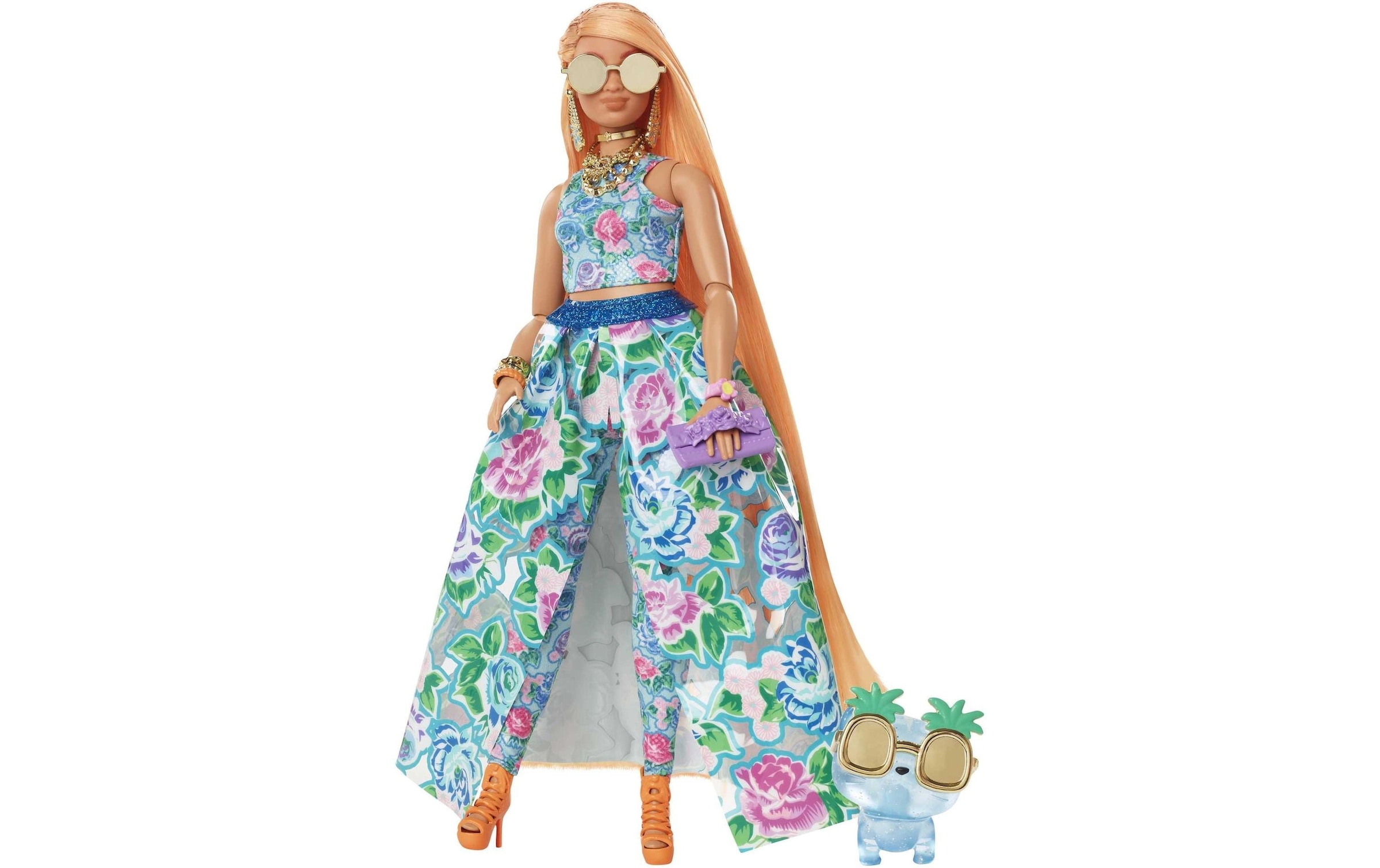 Image of Barbie Anziehpuppe »Barbie Extra Fancy Puppe im blauen Kleid« bei Ackermann Versand Schweiz