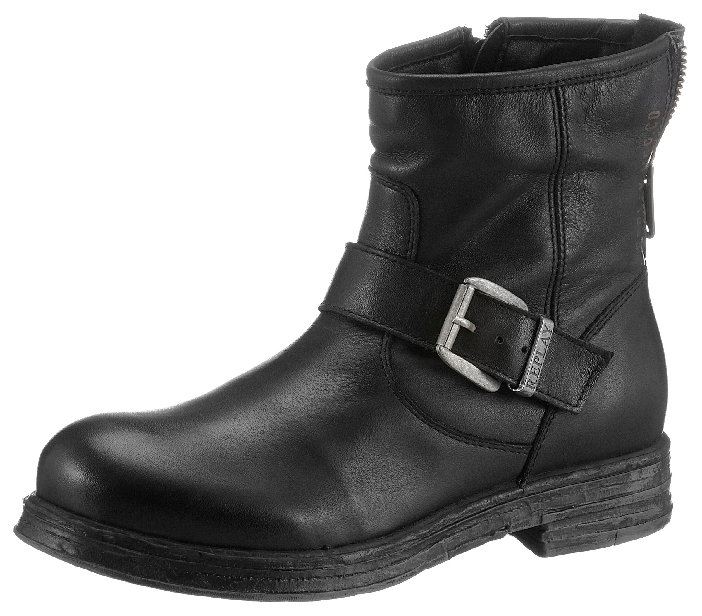 Image of Replay Bikerboots »SADE-MAPLEWOOD«, mit Zierschnalle bei Ackermann Versand Schweiz