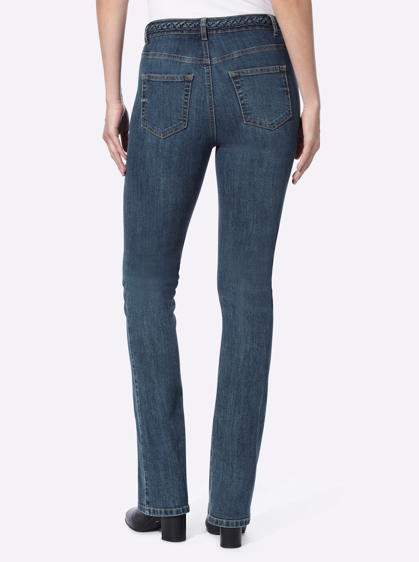 heine Bootcut-Jeans, (1 tlg.)