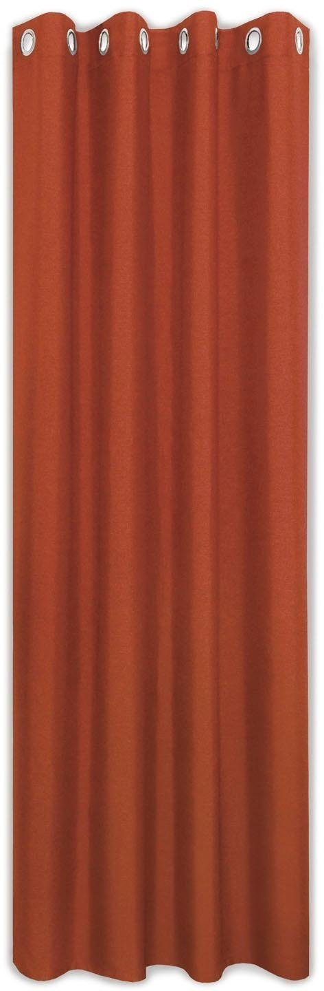 Image of Gerster Vorhang "Laurin" Ösen 1 Stk. tlg. HxB: 235x140, Ösenschal aus Dekostoff, Uni