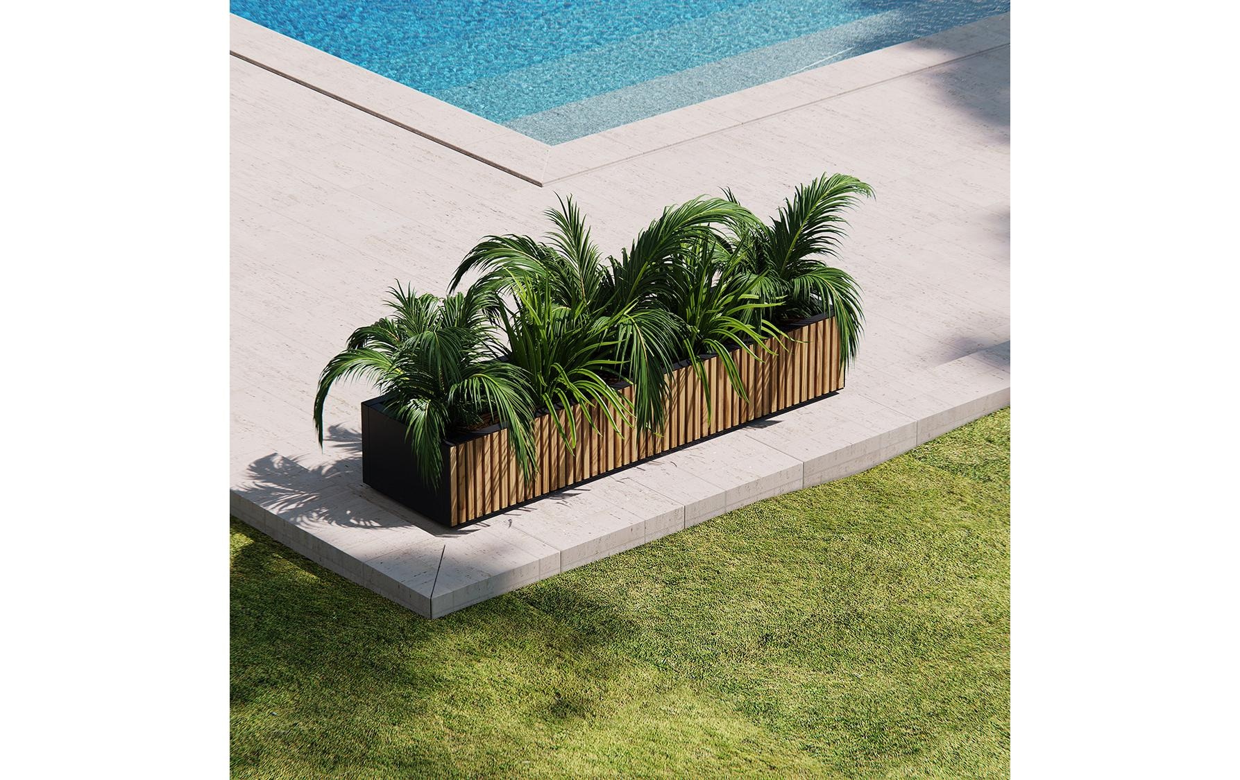 Herstera Garden Pflanzkübel »Xic 100 x 40 x 25 cm«