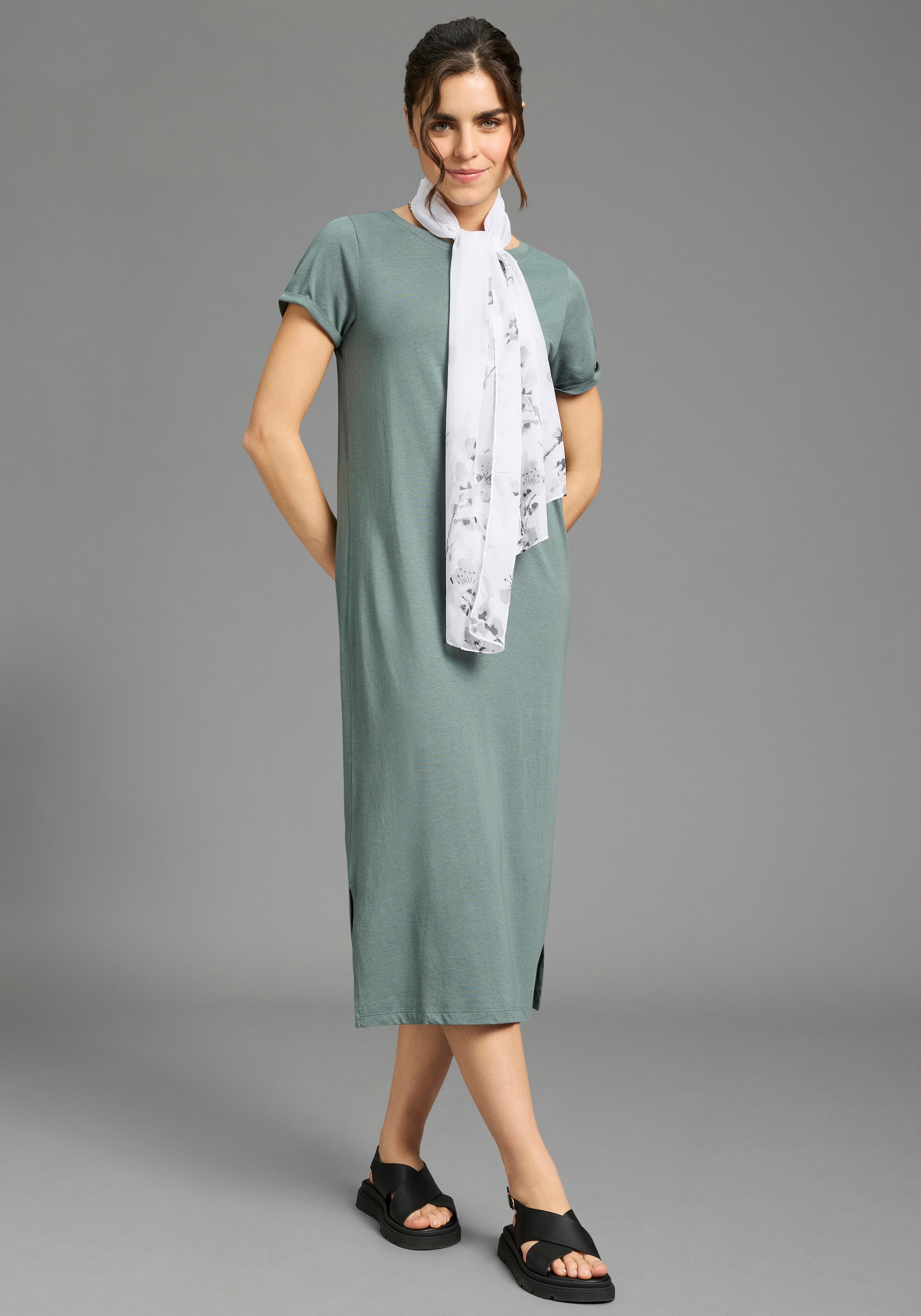 Flashlights Robe t-shirt 2er-Pack,  aus Single Jersey, bequeme Passform, mit Seitenschlitzen, wadenlang