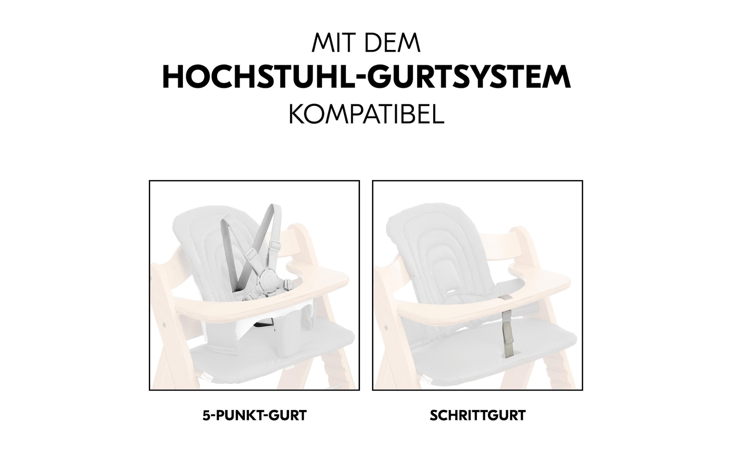 Hauck Hochstuhlaufsatz »Highchair Baby Seat Pad« bis