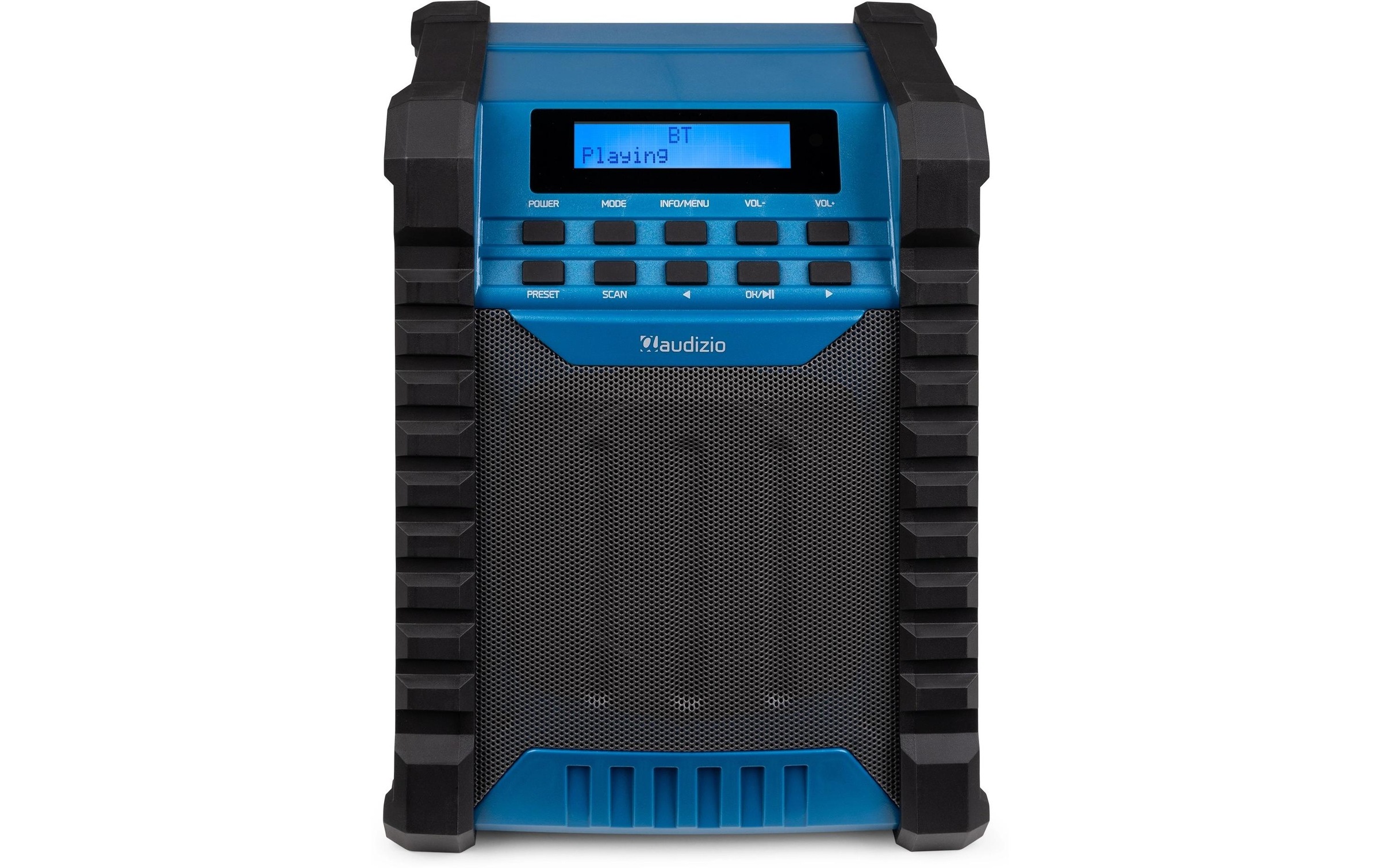 AUDIZIO Baustellenradio »Temi«, (Digitalradio (DAB+)-FM-Tuner)