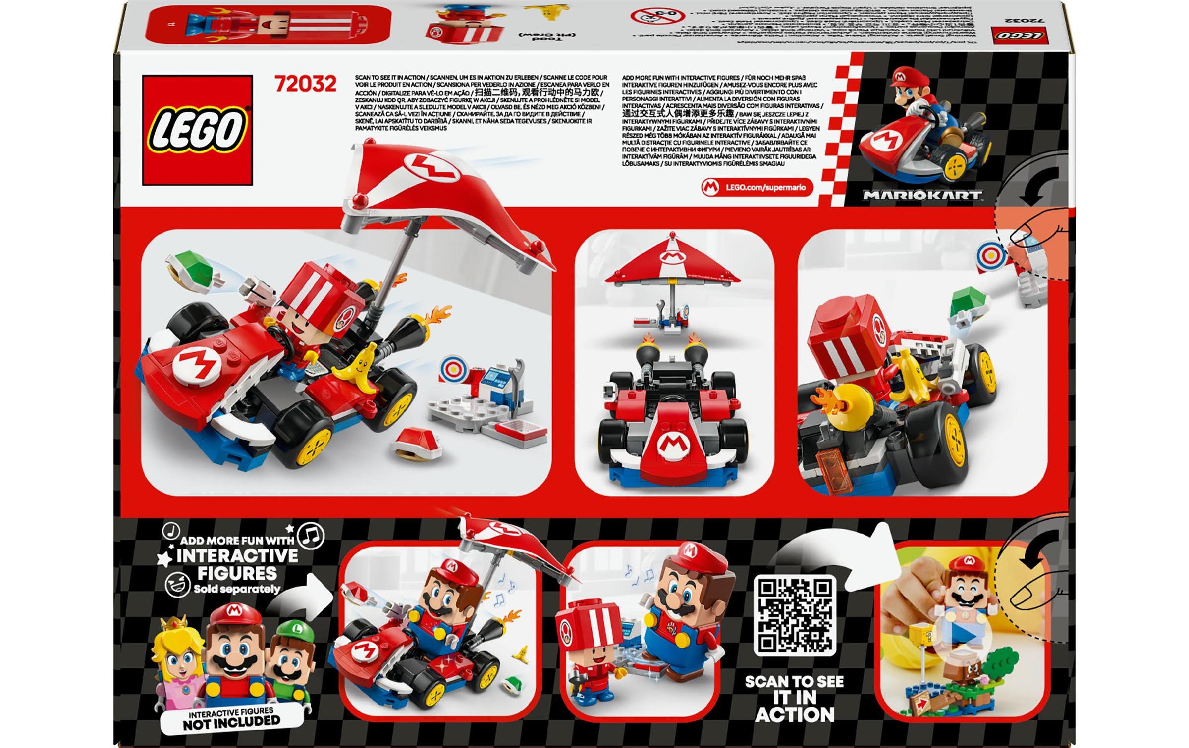 LEGO® Briques de jeu »Super Mario Mario Kart – Standard-Kart 72032«