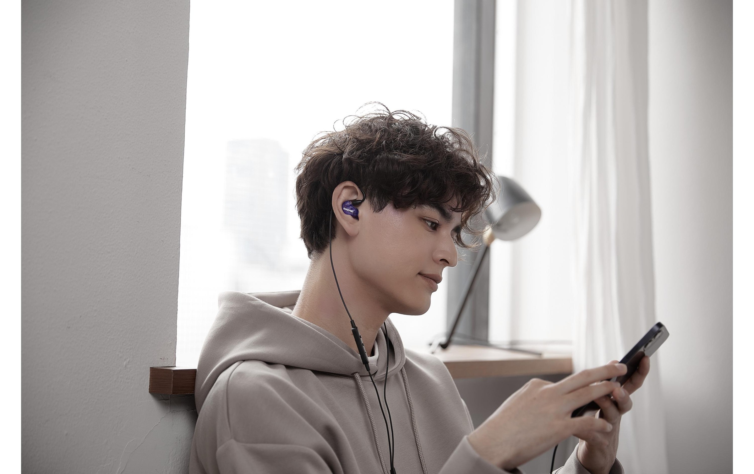 Shure In-Ear-Kopfhörer »SE215 Special Edition«, Anruf-Management, Inline-Fernbedienung, Lautstärkeregelung