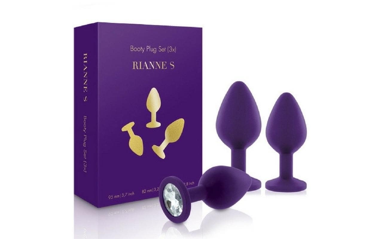 Analvibrator »Anal Plug Booty Plug Set V«, (1 tlg.)