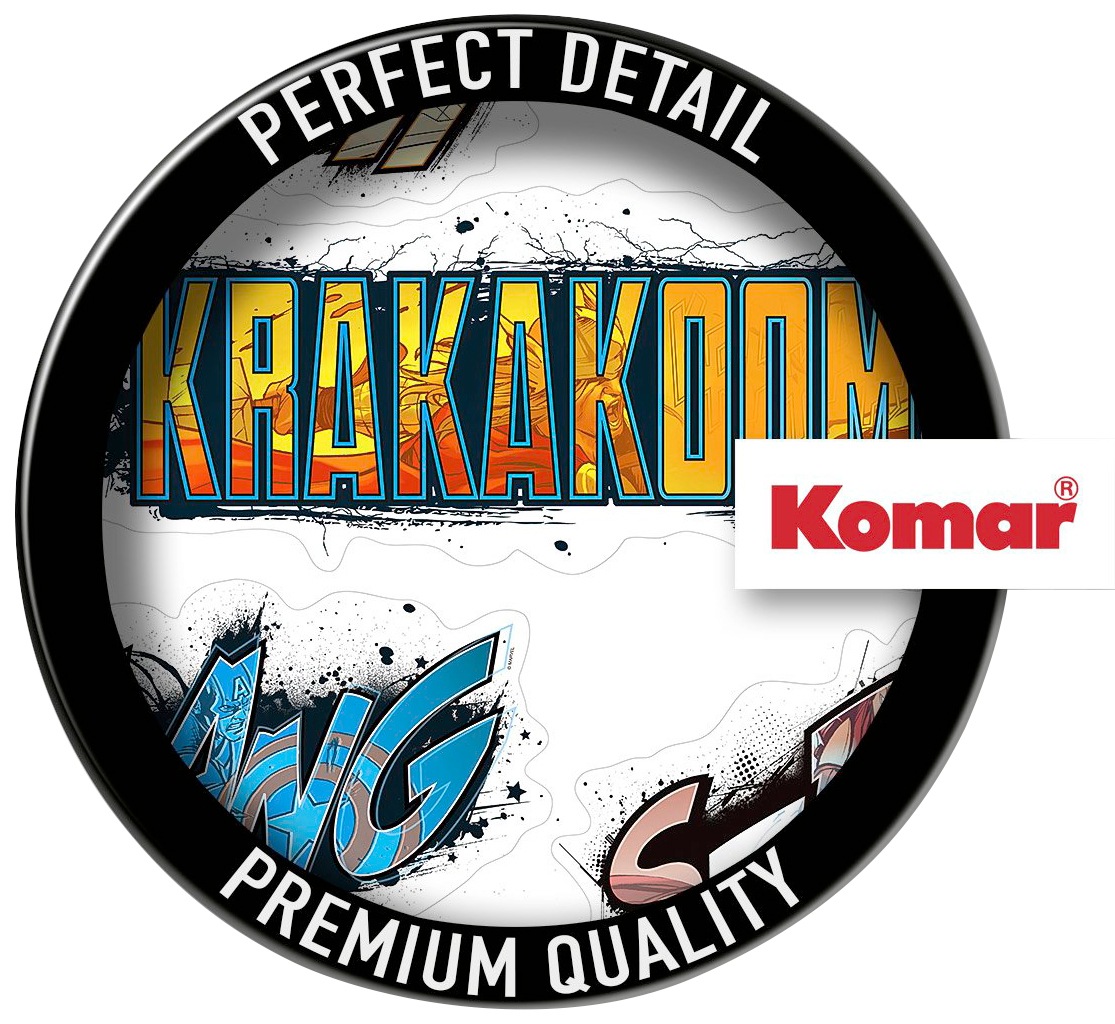 Komar Wandtattoo »Avengers Sounds - Grösse 50 x 70 cm«, (6 St.), selbstklebend, Wandsticker, Kinderzimmer