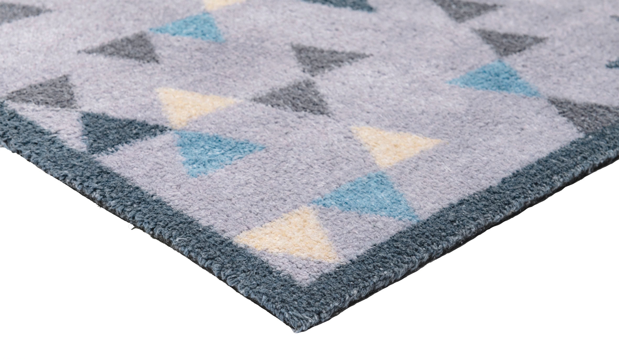 wash+dry by Kleen-Tex Teppich »Triangles«, rechteckig, 9 mm Höhe