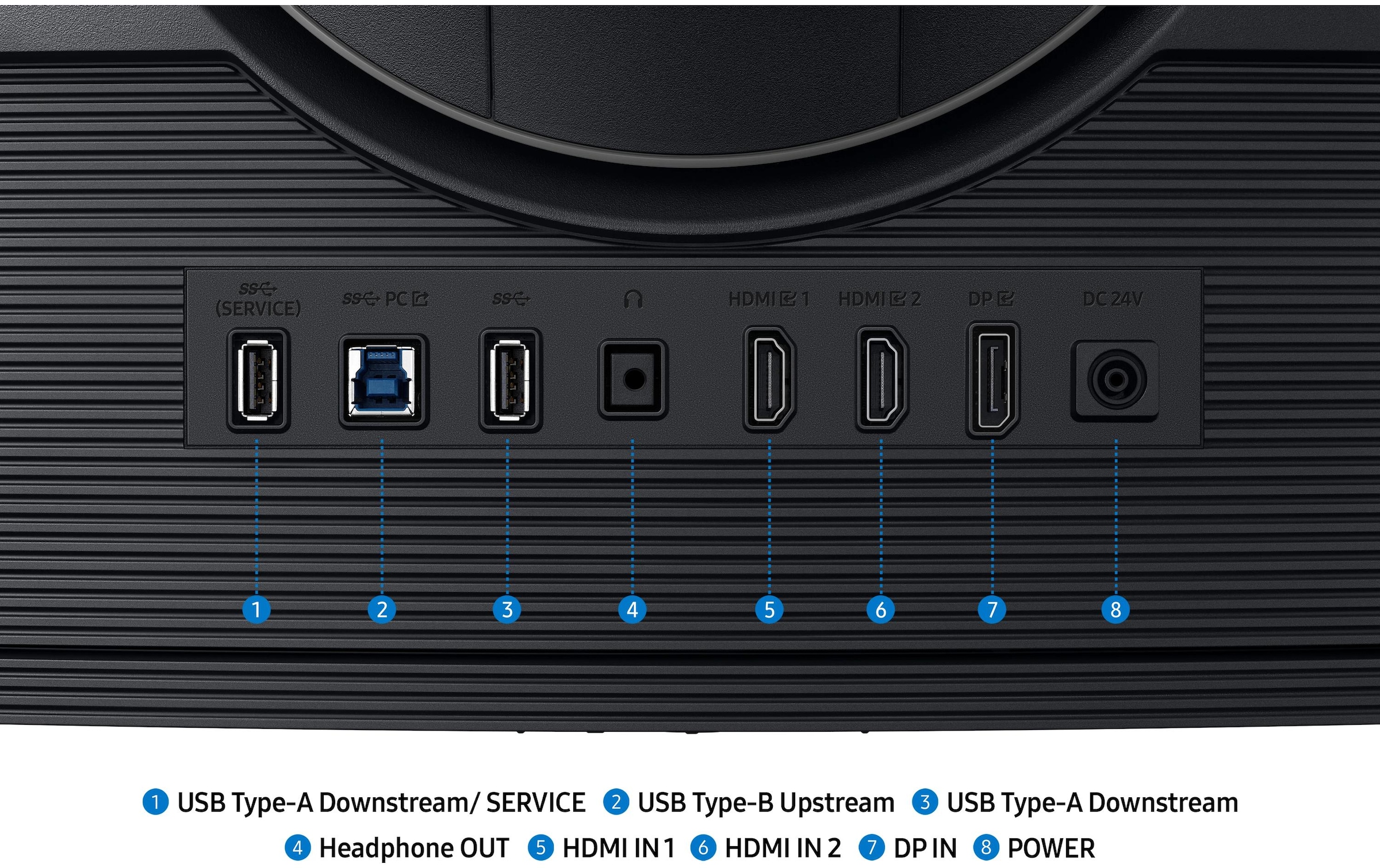 Samsung Curved-Gaming-Monitor »Odyssey G7 LS40FG750EUXEN« 101,6 cm/40 ″  5120 x 2160 px 180 Hz