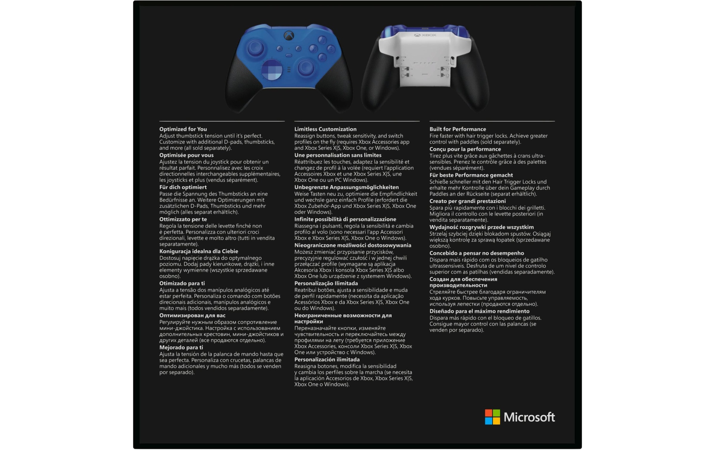 Microsoft Xbox One-Controller »Elite Wireless Controller Series 2 Core«