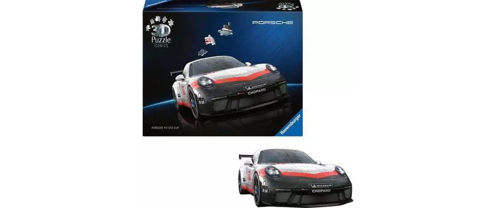 Ravensburger Puzzle 3D »Iconics Porsche 911 GT3 Cup« 3D-Effekt