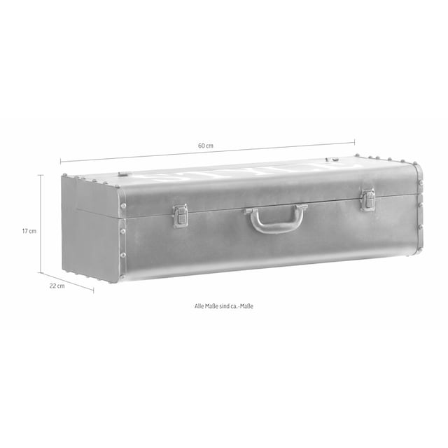 HOFMANN LIVING AND MORE Wanddekoobjekt »Koffer« acheter confortablement