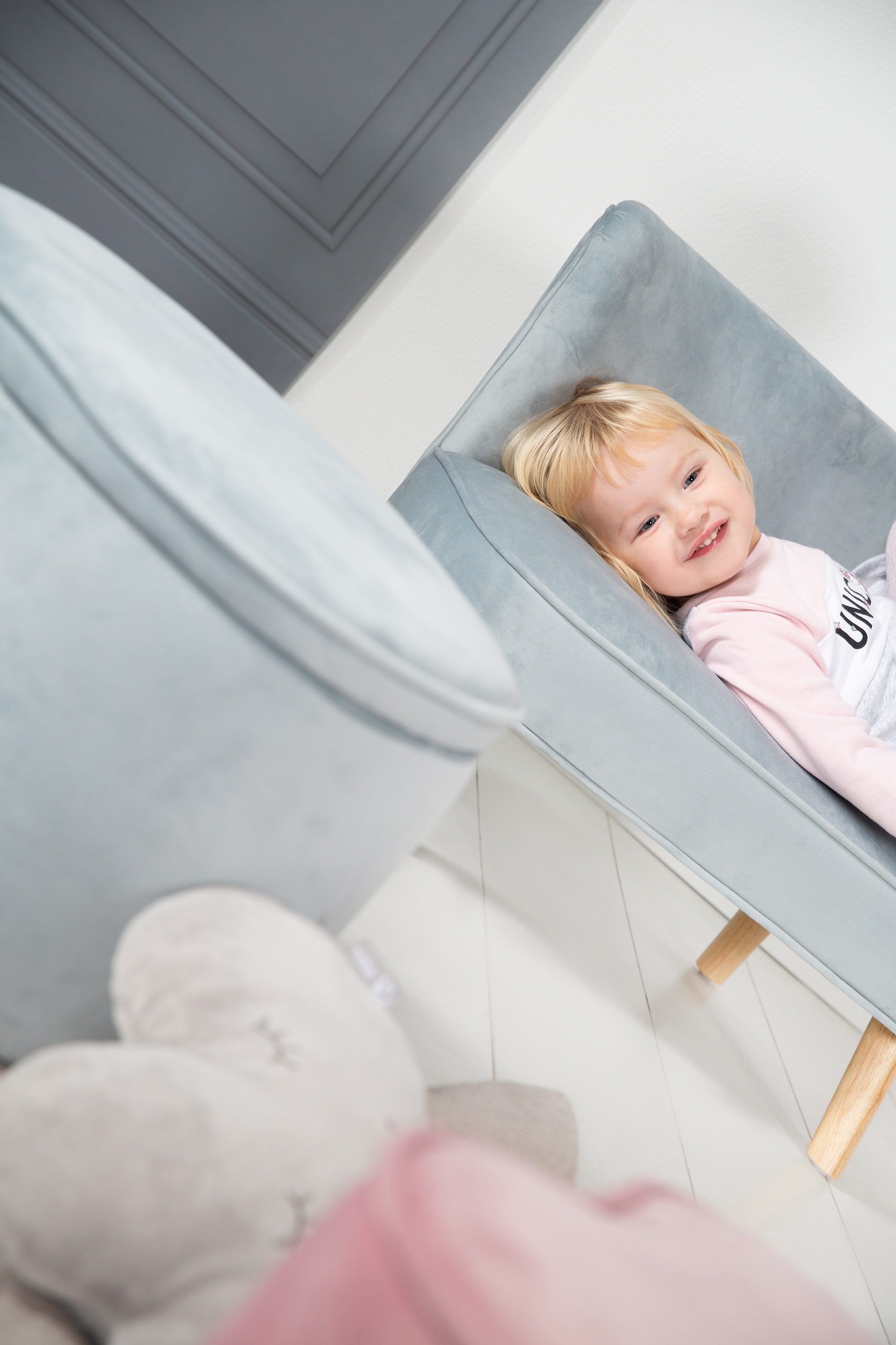 roba® Kindersofa »Lil Sofa«, mit Holzfüssen