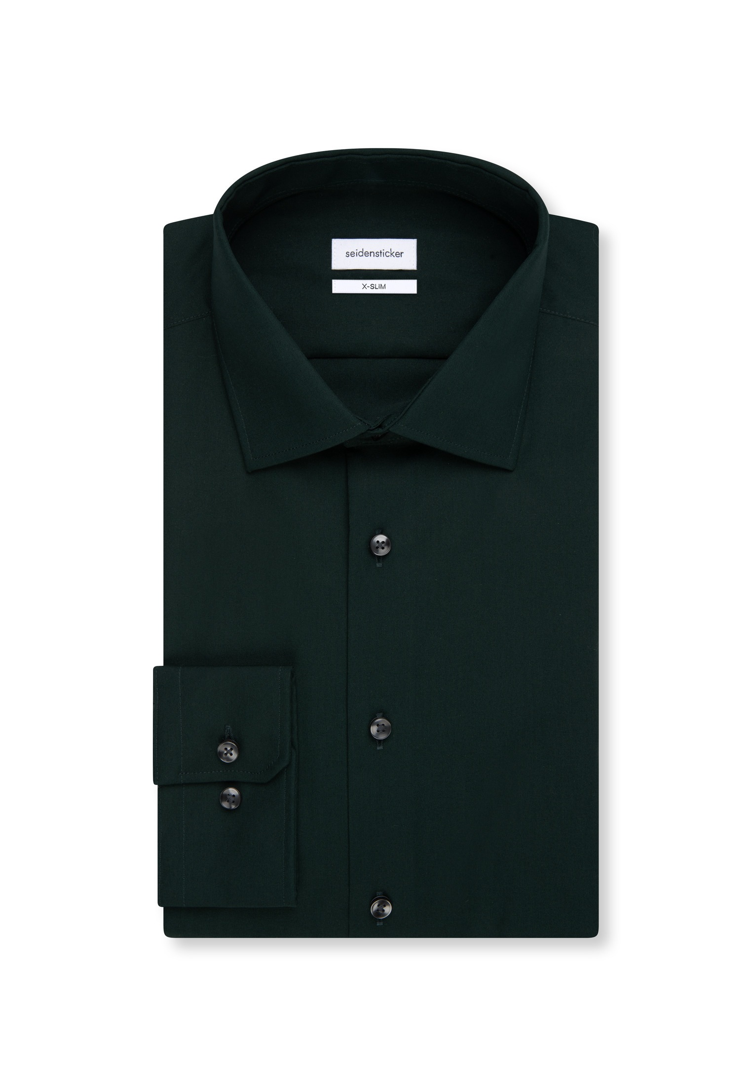 seidensticker Chemise d'affaires »Schwarze Rose« col Kent uni X-Slim 1/1