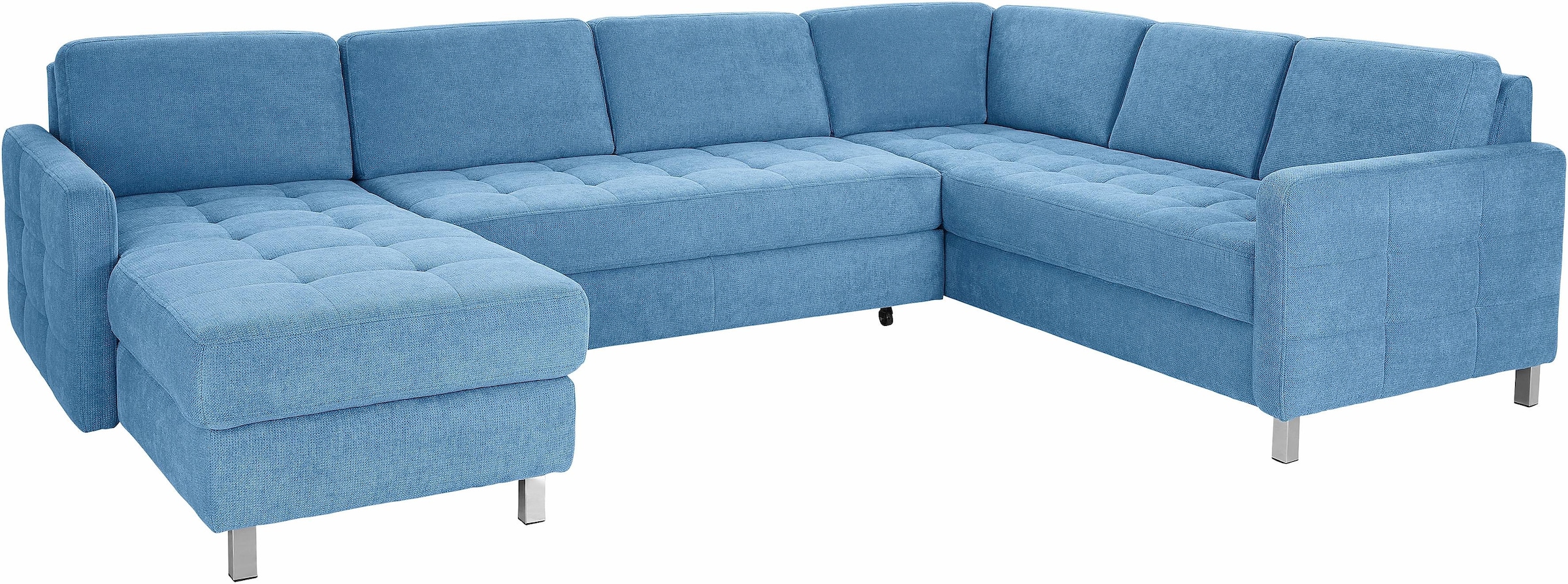 sit&more Wohnlandschaft Pablo U-Form, wahlweise mit Bettfunktion und Bettkasten