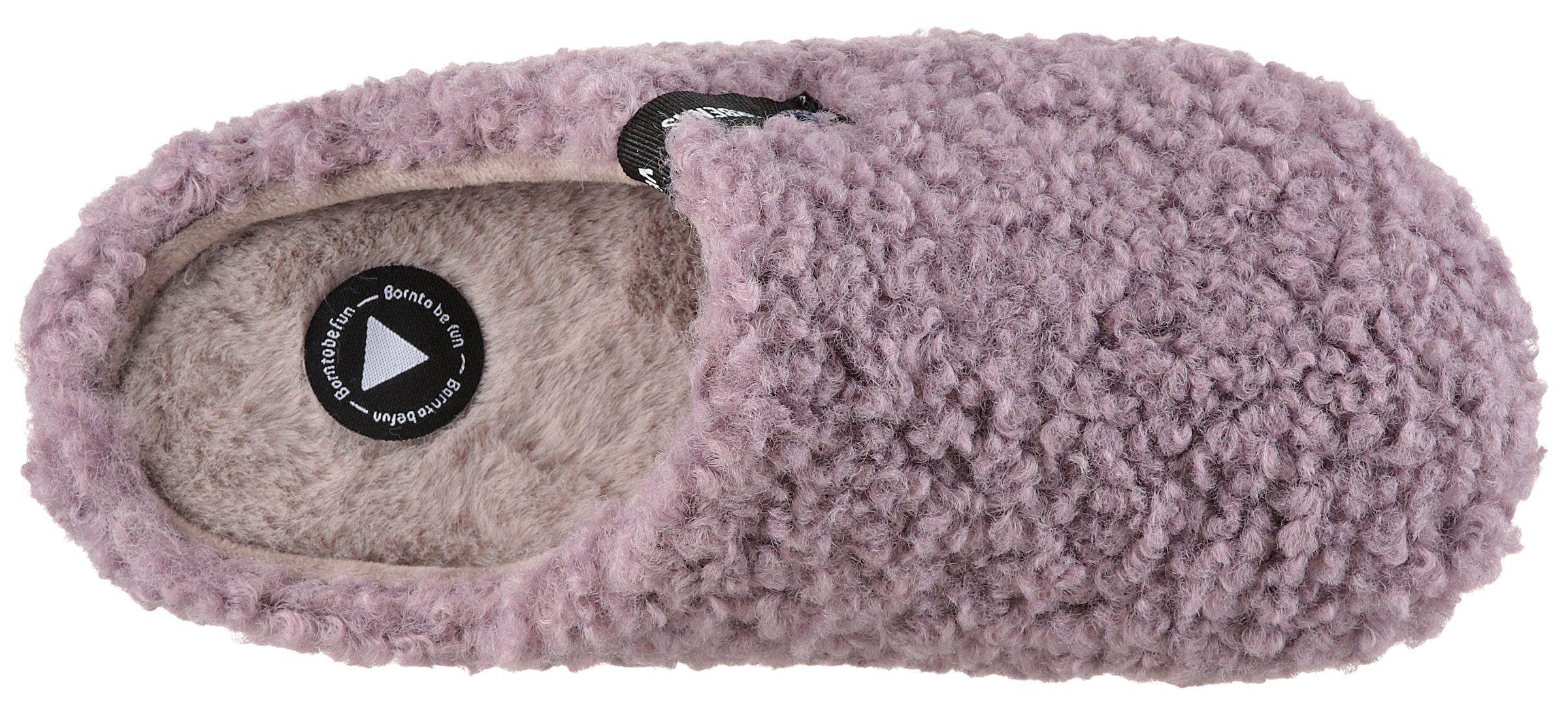 VERBENAS Pantoffel  , Hausschuh, Homeslipper, Clog in kuscheliger Optik