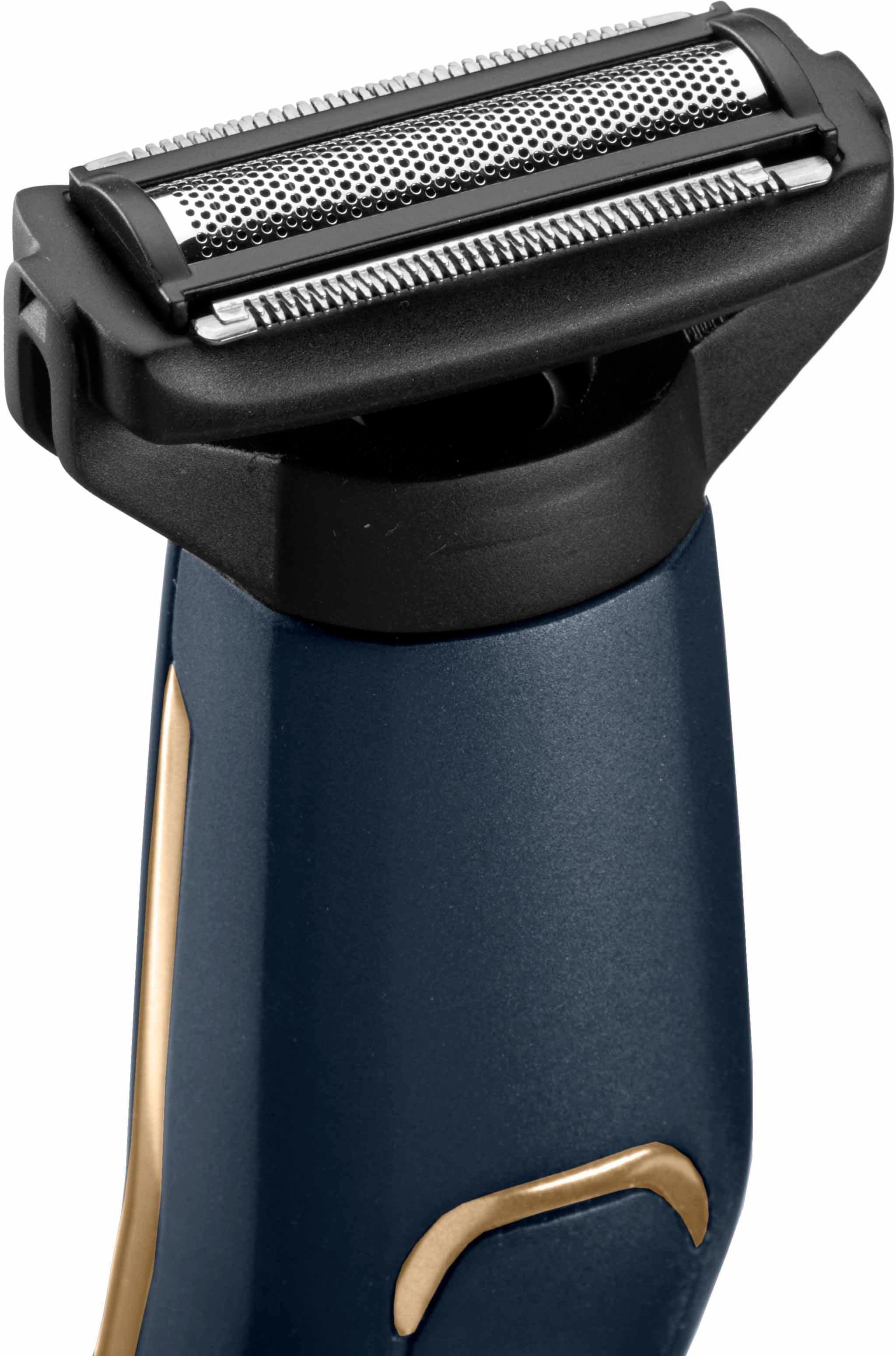 BaByliss Elektrokörperrasierer »BG120E MEN Body Trim«, 3 St. Aufsätze, 100% wasserfester Körperhaartrimmer