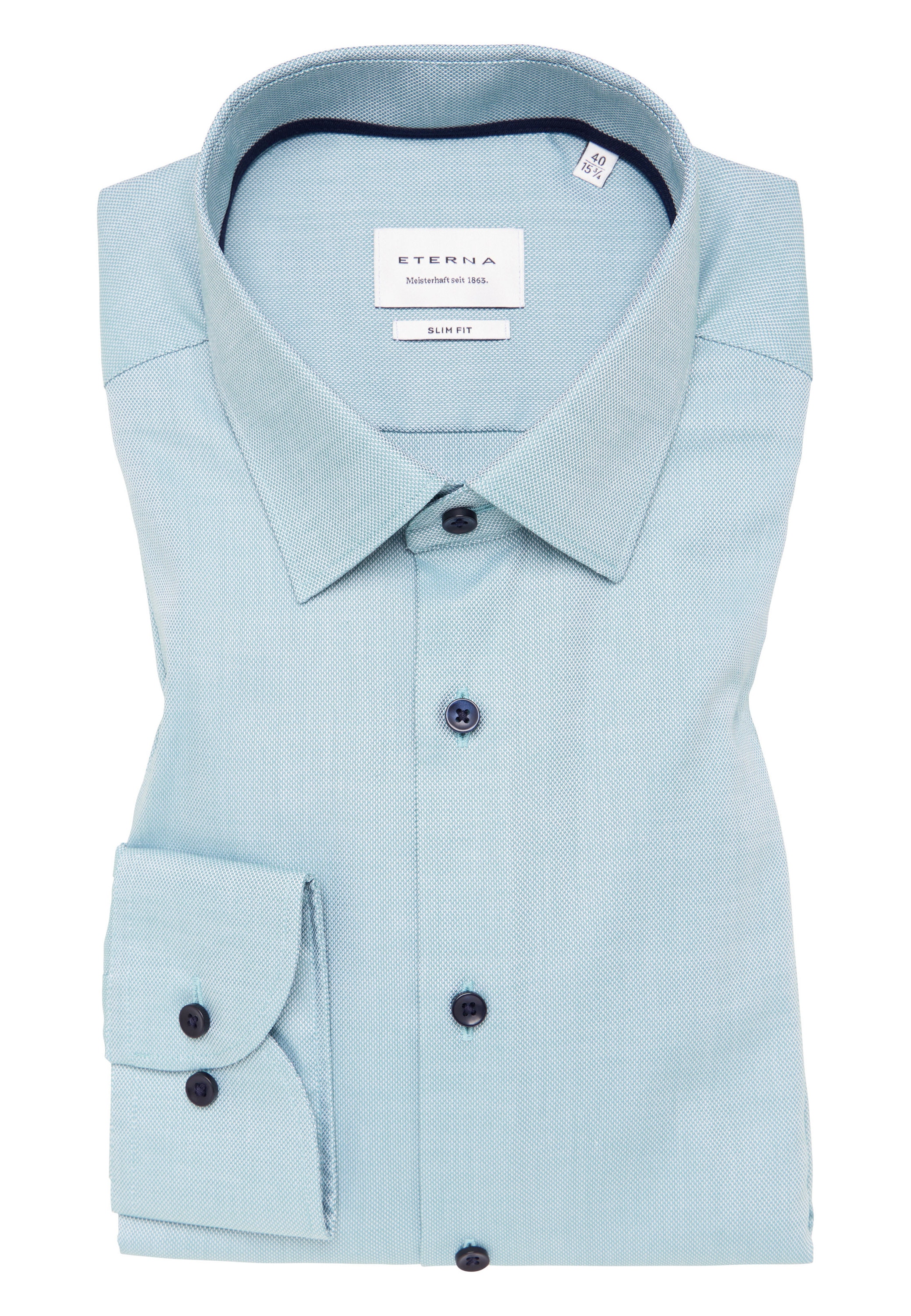 Eterna Langarmhemd »SLIM FIT« NON IRON (bügelfrei)