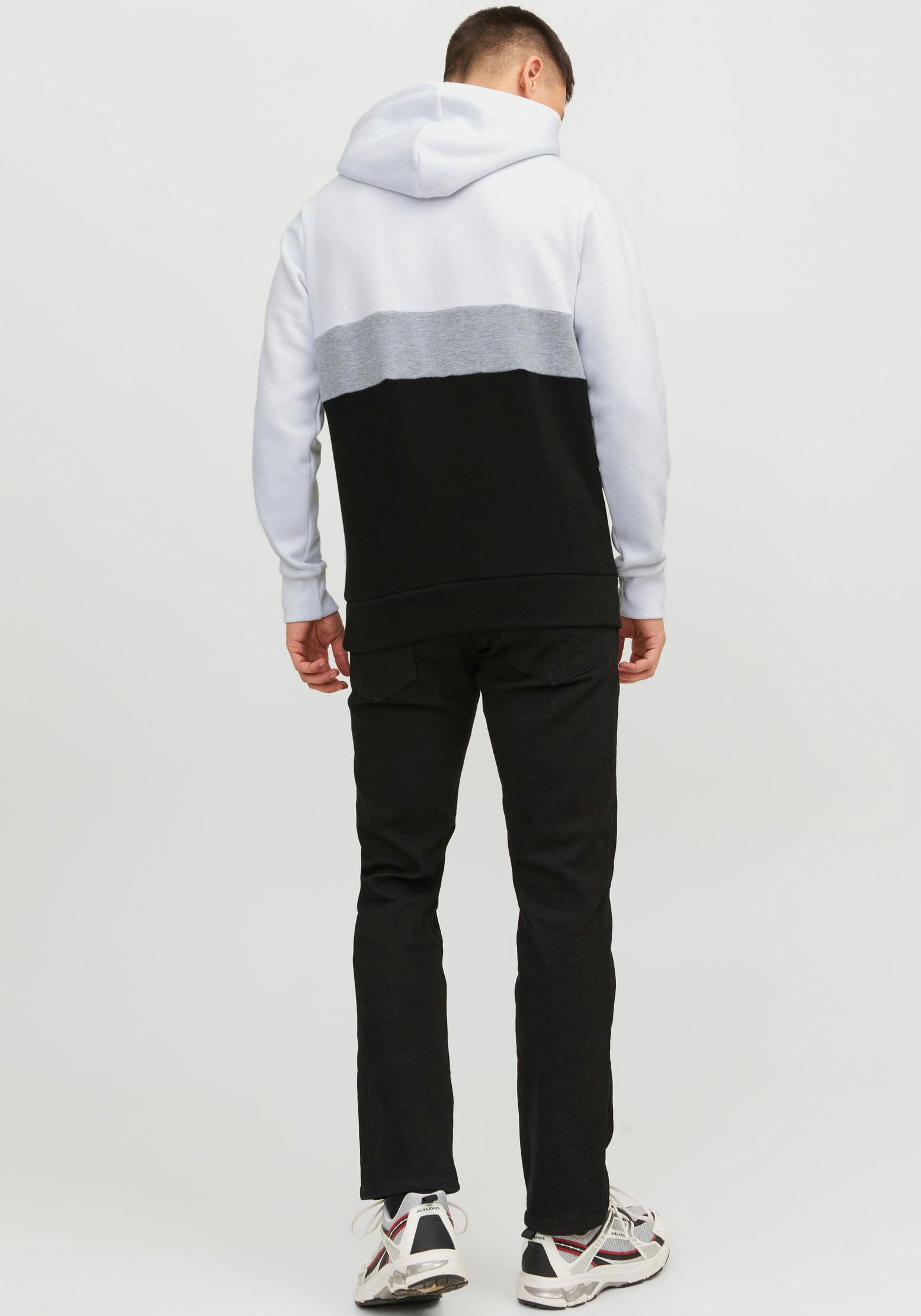 Jack & Jones Kapuzensweatshirt »JJEREID BLOCKING SWEAT HOOD NOOS«