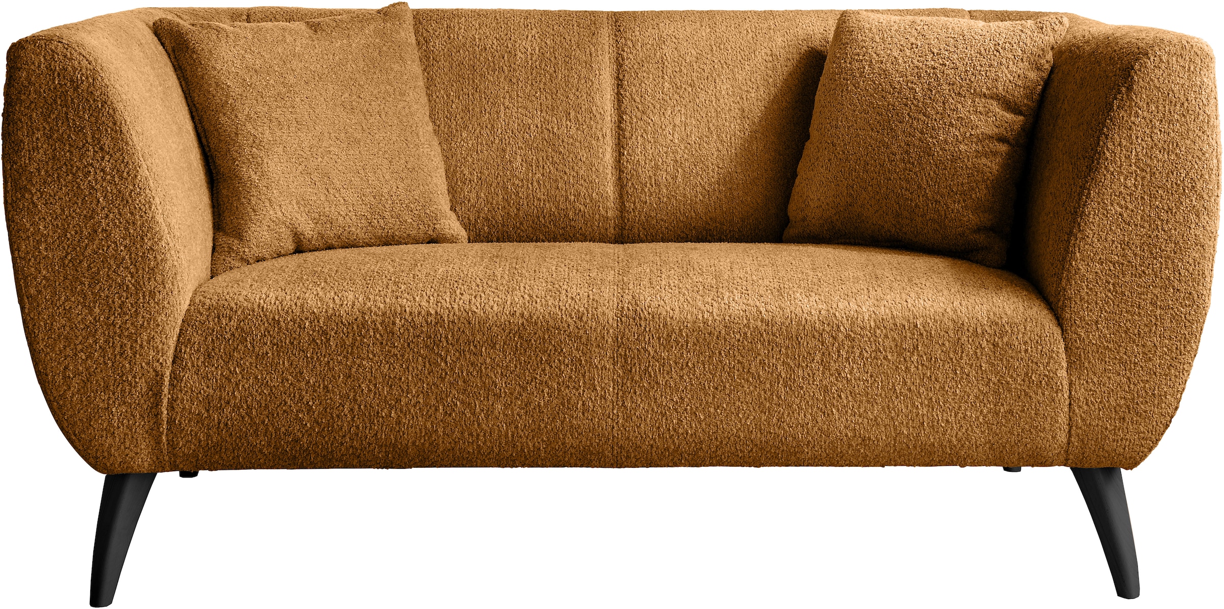 Home affaire Ecksofa »Lazio modern und bequem, schmale Armlehnen, tolle Detailverarbeitung« zwei verschiedene Fussfarben wählbar